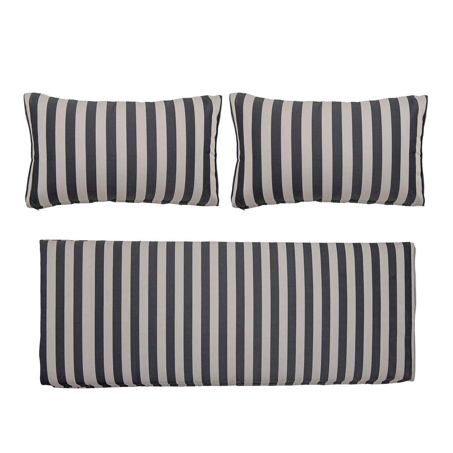 BLOOMINGVILLE Mundo kuddfodral (utan fyllning), svart, polyester