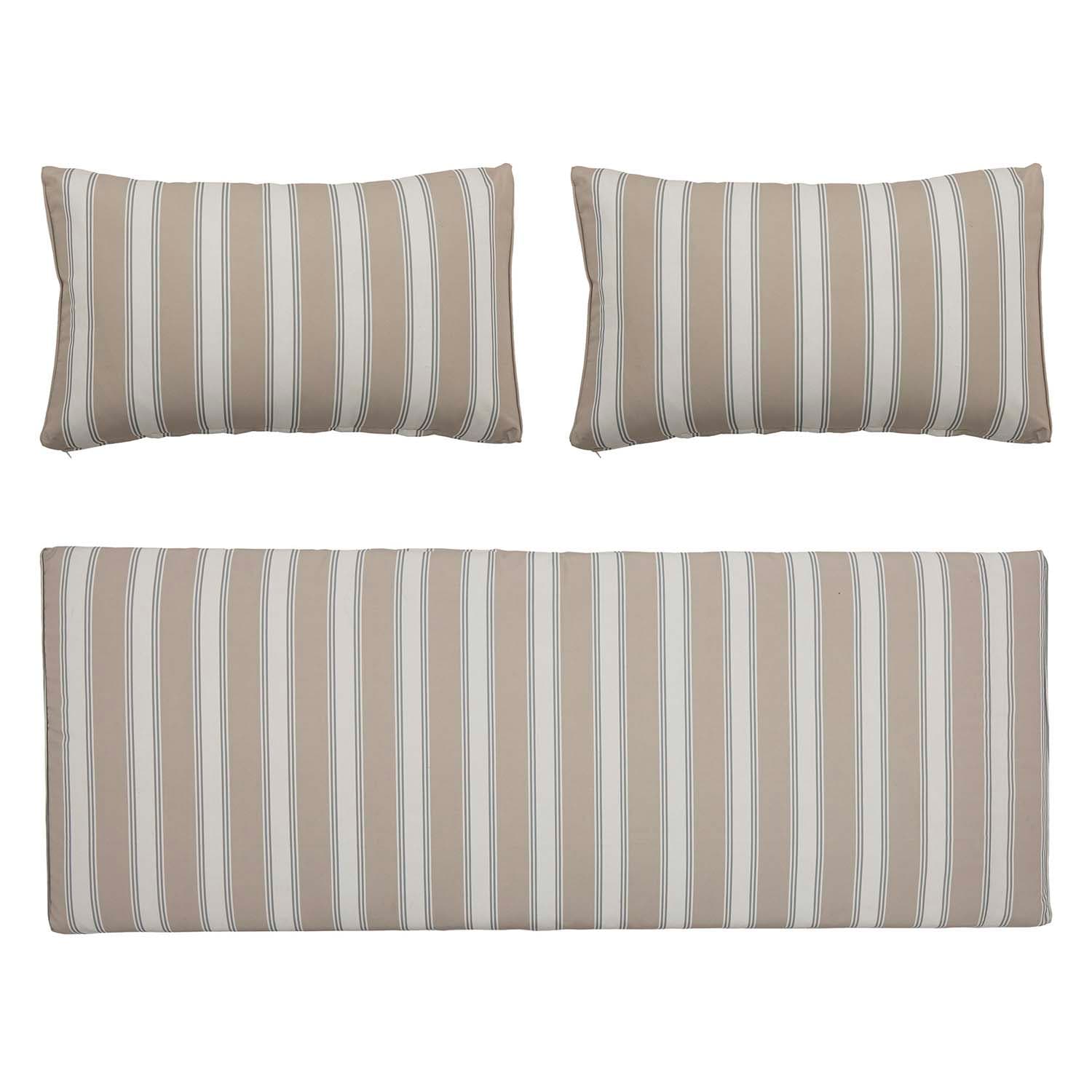 BLOOMINGVILLE Mundo soffkuddfodral, grön, polyester
