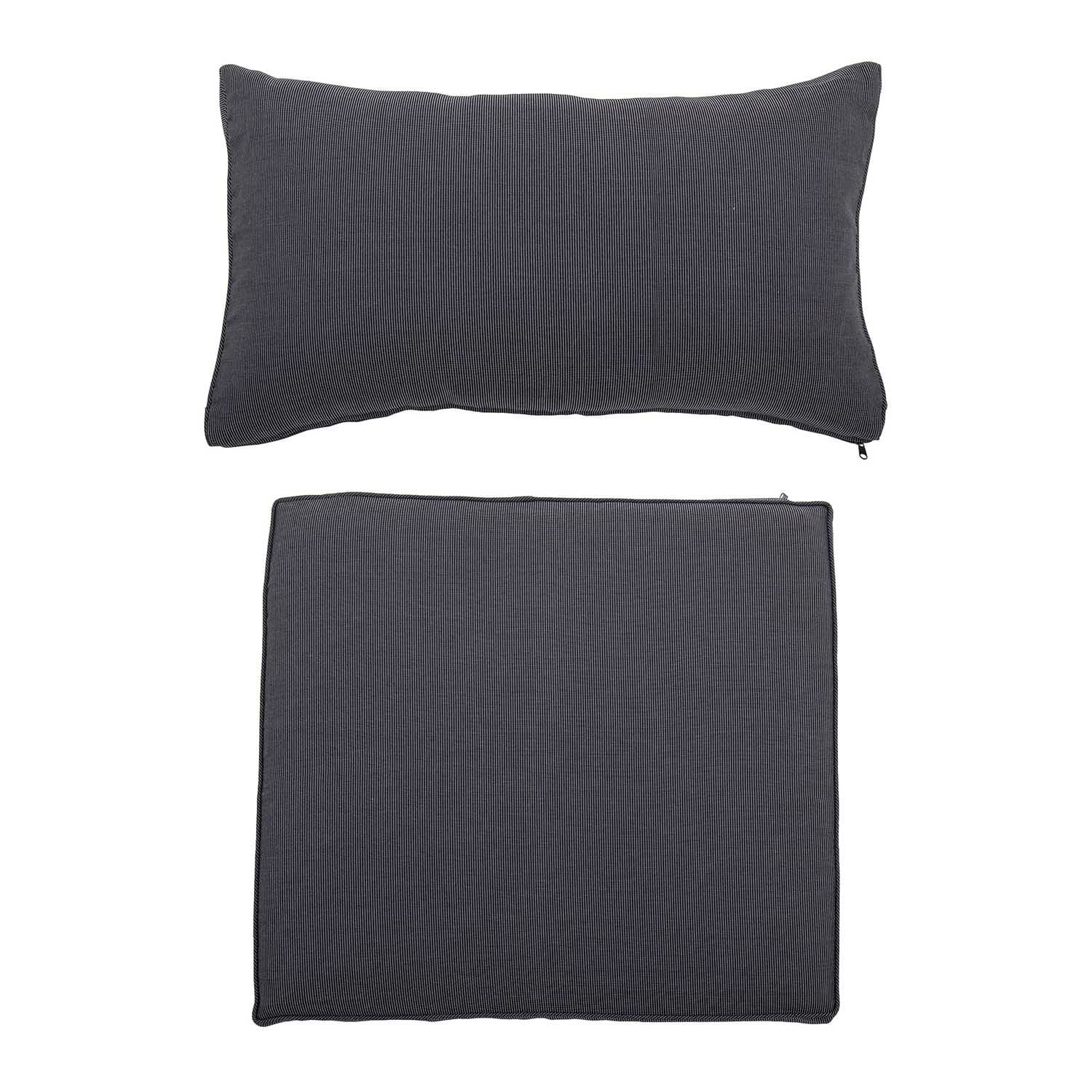 BLOOMINGVILLE Mundo Kuddfodral (Utan Fyllning), Grå, Polyester