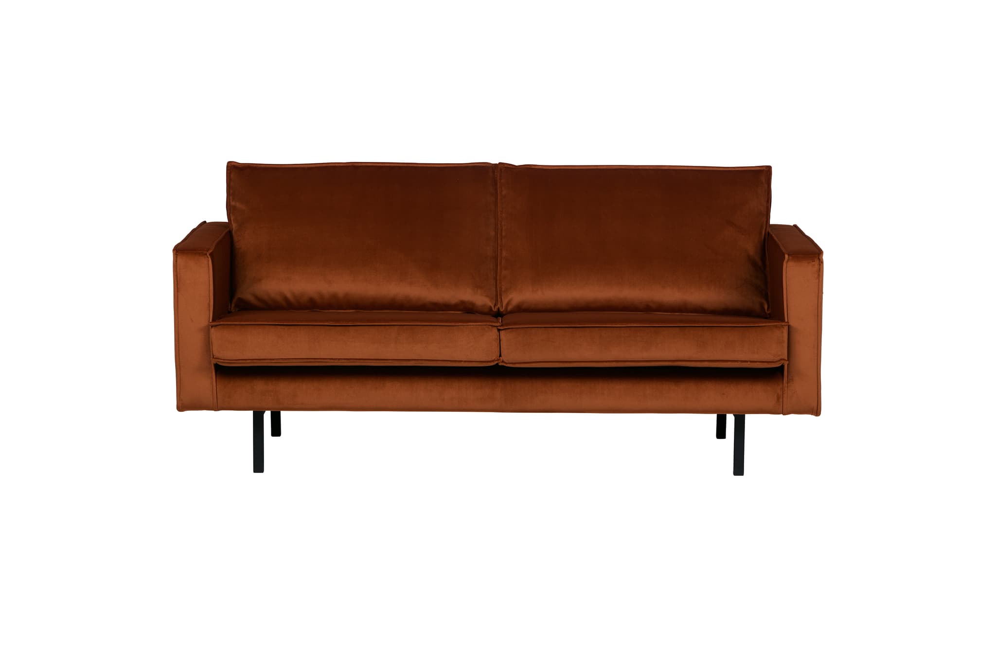 WOOOD Rodeo 2,5 sits soffa - rost sammet
