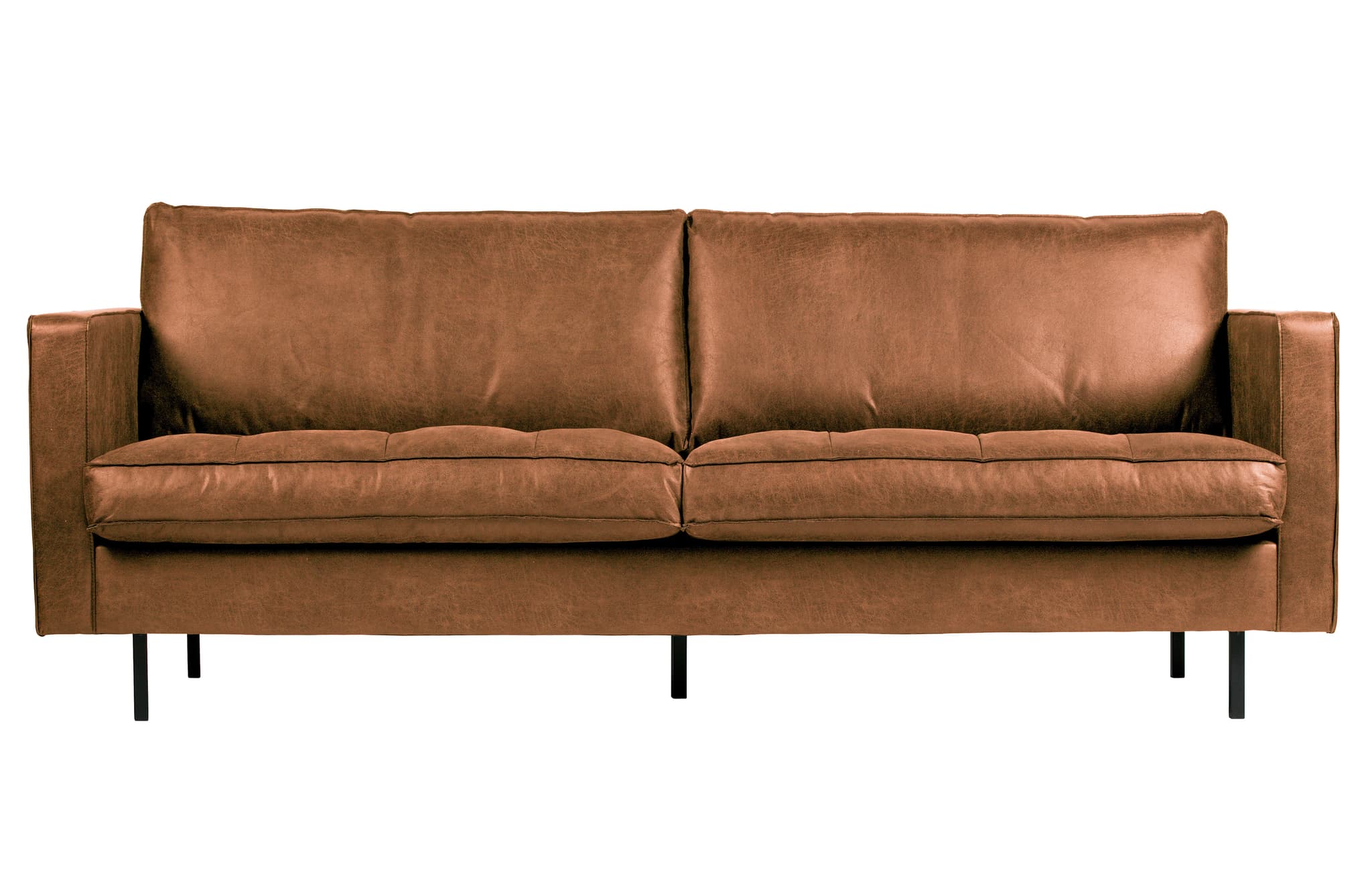 WOOOD Rodeo 2,5 sits soffa - konjakstyg
