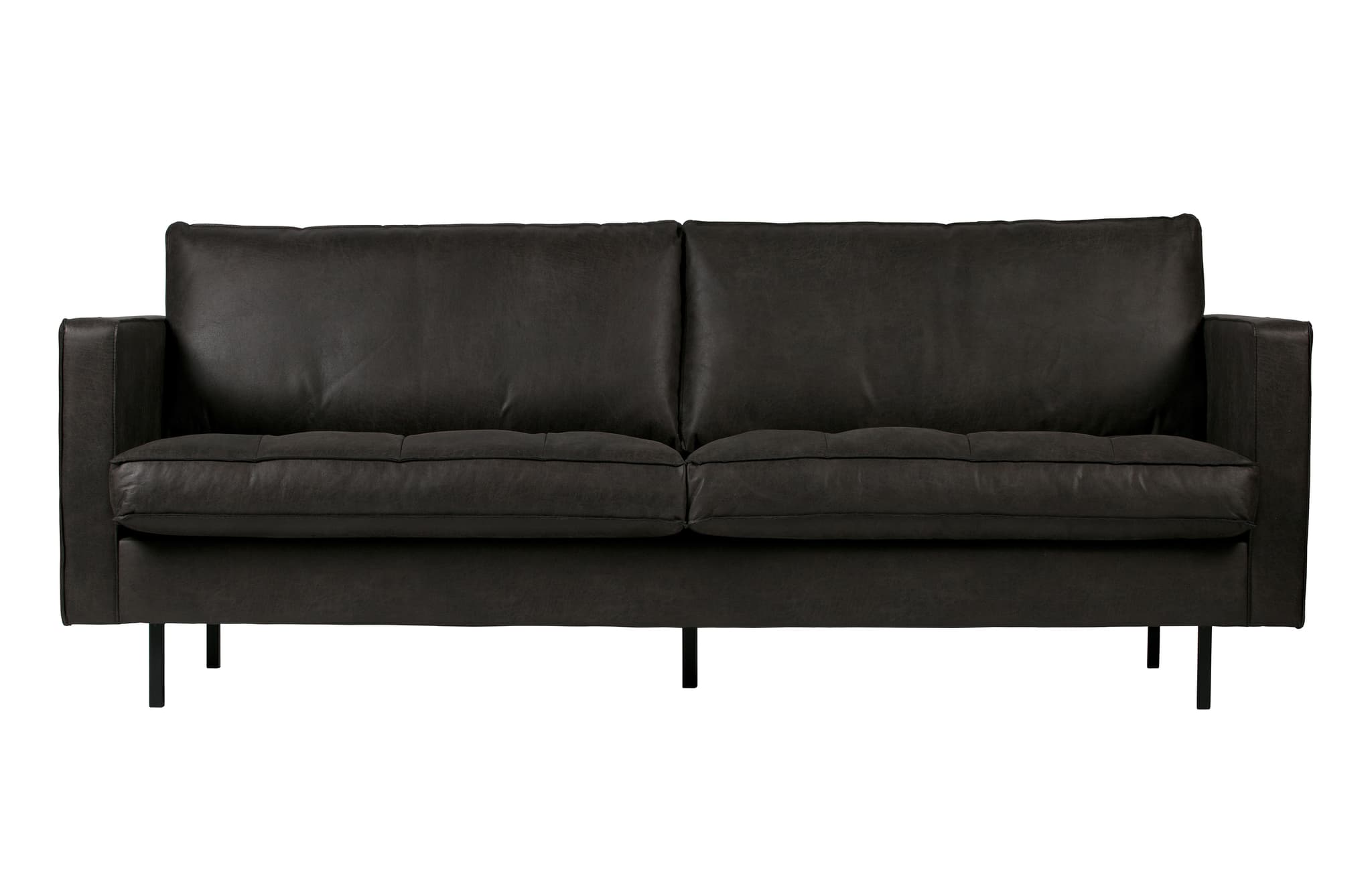 WOOOD Rodeo 2,5 sits soffa - svart tyg