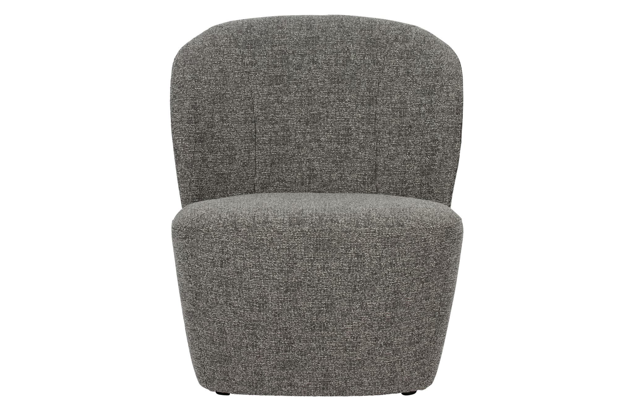 VTWONEN Loftig fåtölj - gråmix polyester