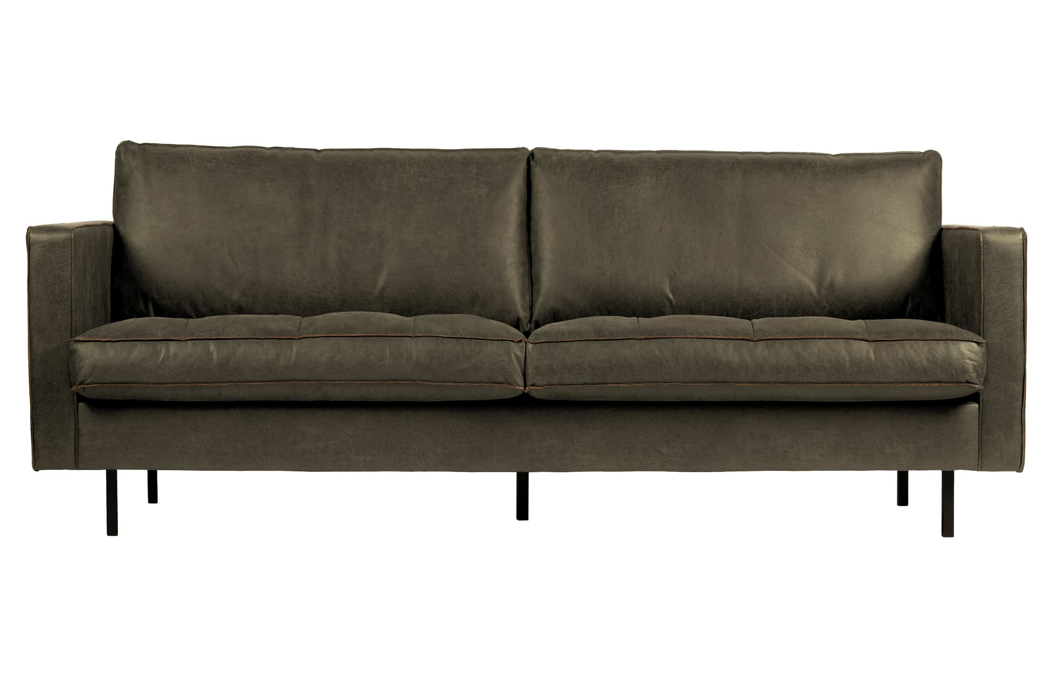 WOOOD Rodeo 2,5 sits soffa - armégrönt tyg
