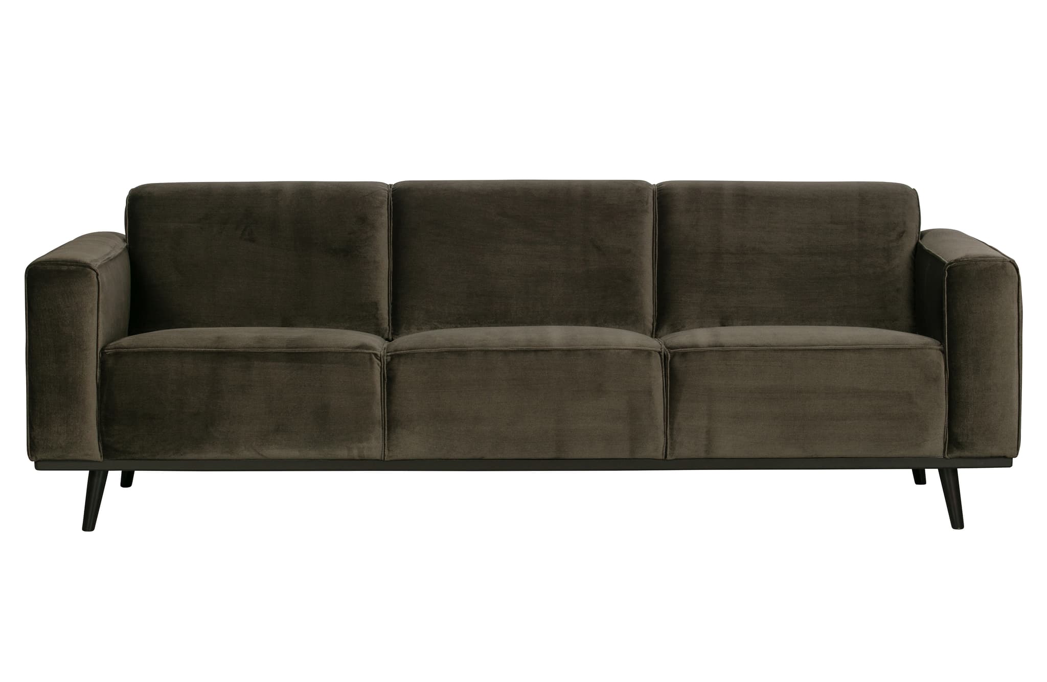 WOOOD Statement 3-sits soffa - varm grön sammet