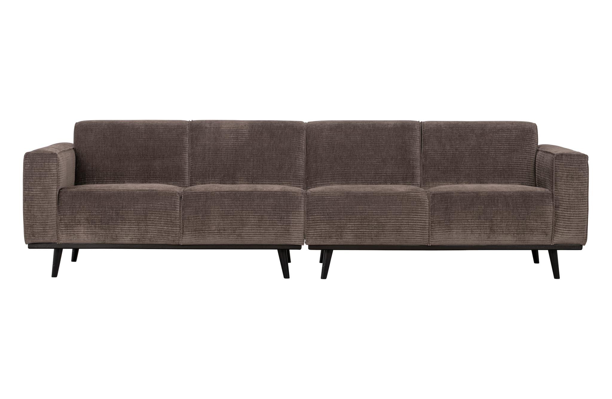 WOOOD Statement 4-sits soffa - taupe jacquardväv