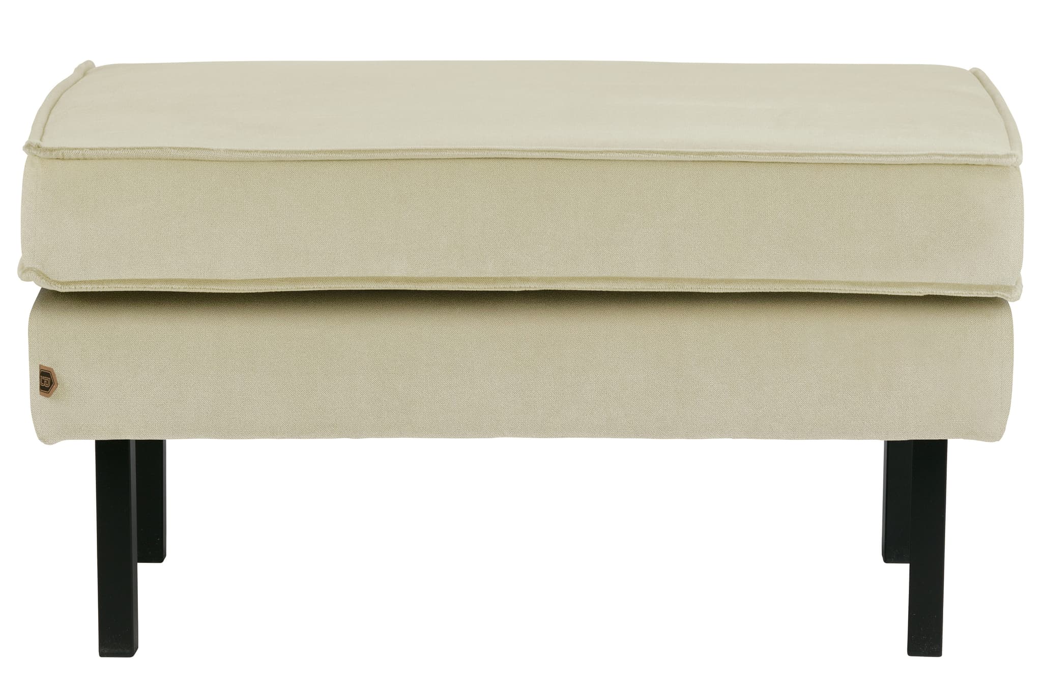WOOOD Rodeo-puff - pistage sammet (84x54)