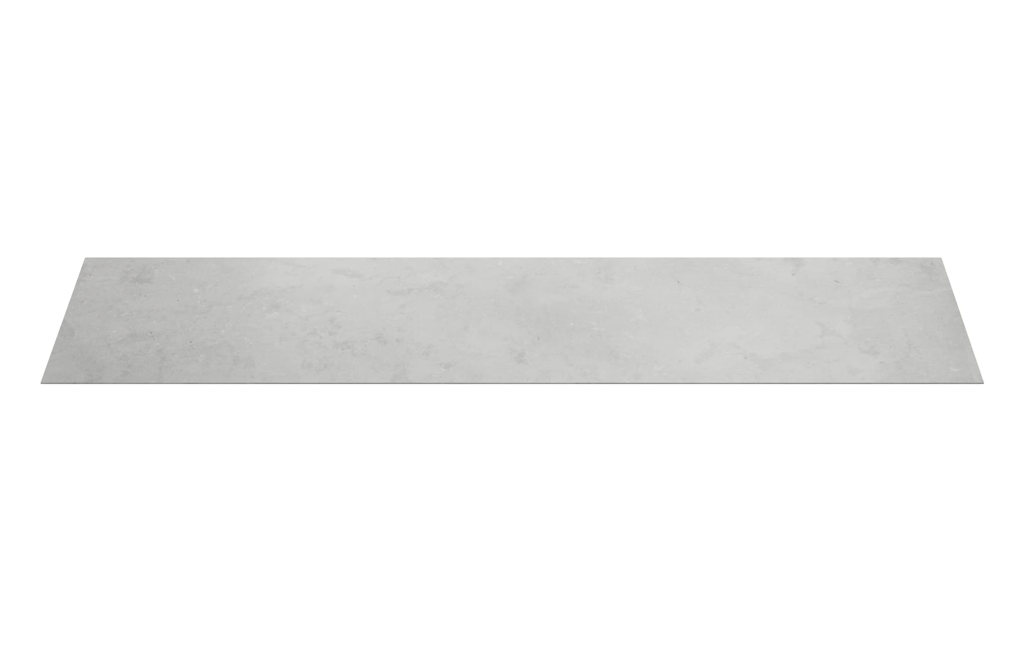 TRÄ EXKLUSIV Basu bordsskiva dekoration för skänk/TV-bord - betongplast (196,5x39,5)