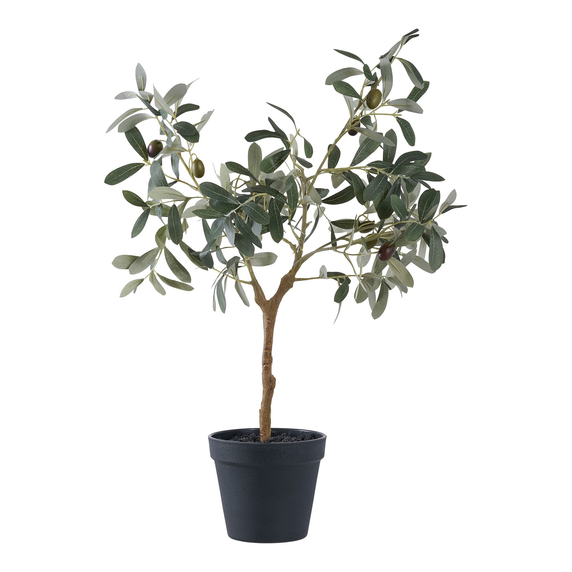 HOUSE NORDIC Konstgjord olivträdsväxt - grön PE-plast (H:61cm)