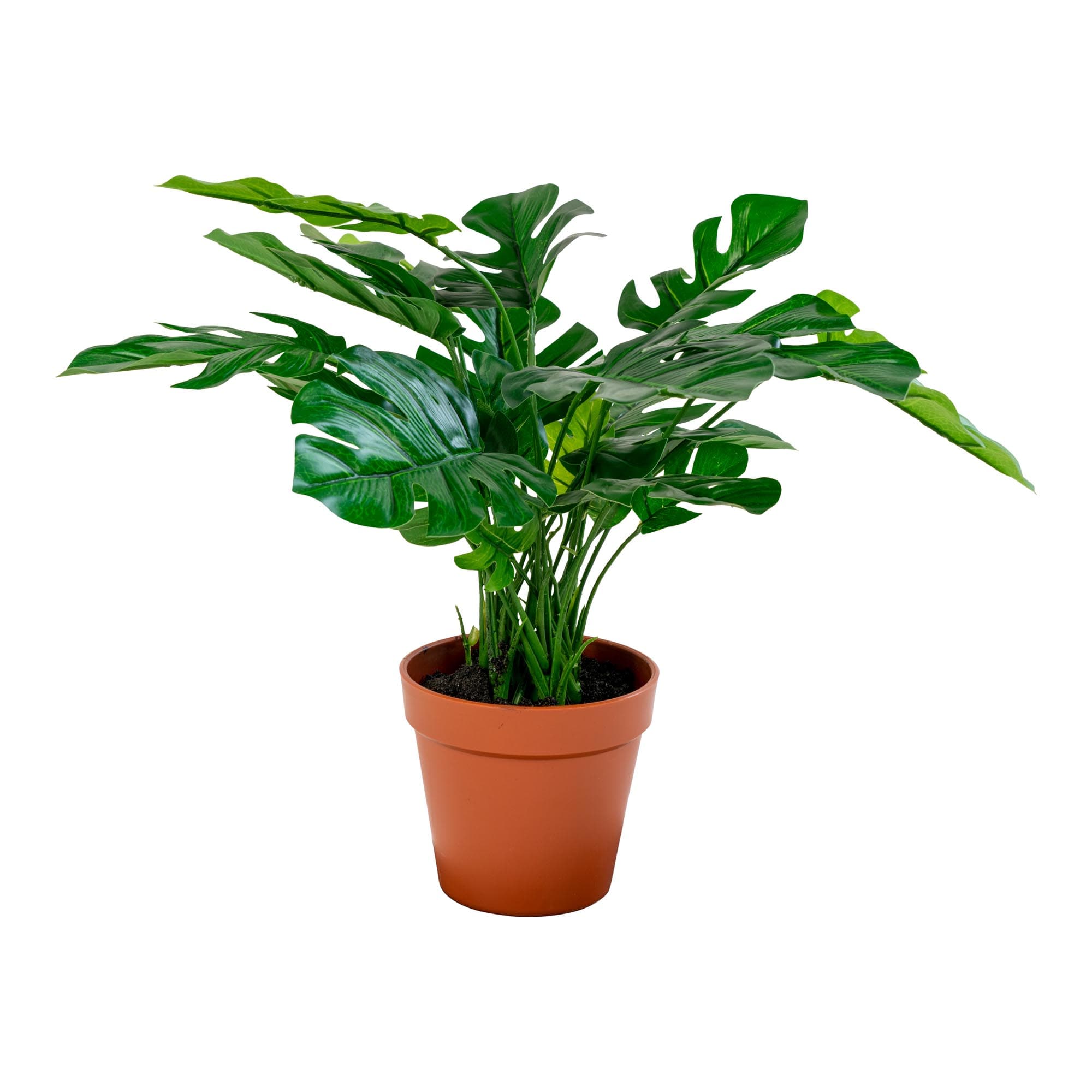 HOUSE NORDIC kunstig Monstera-växt - grön plast och polyester (H: 45)
