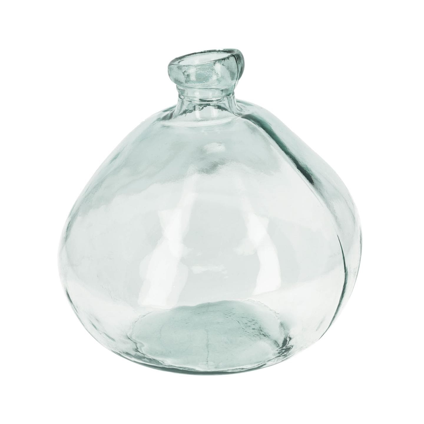 KAVE HOME Brenna vas, stor - klart återvunnet glas (H:33)