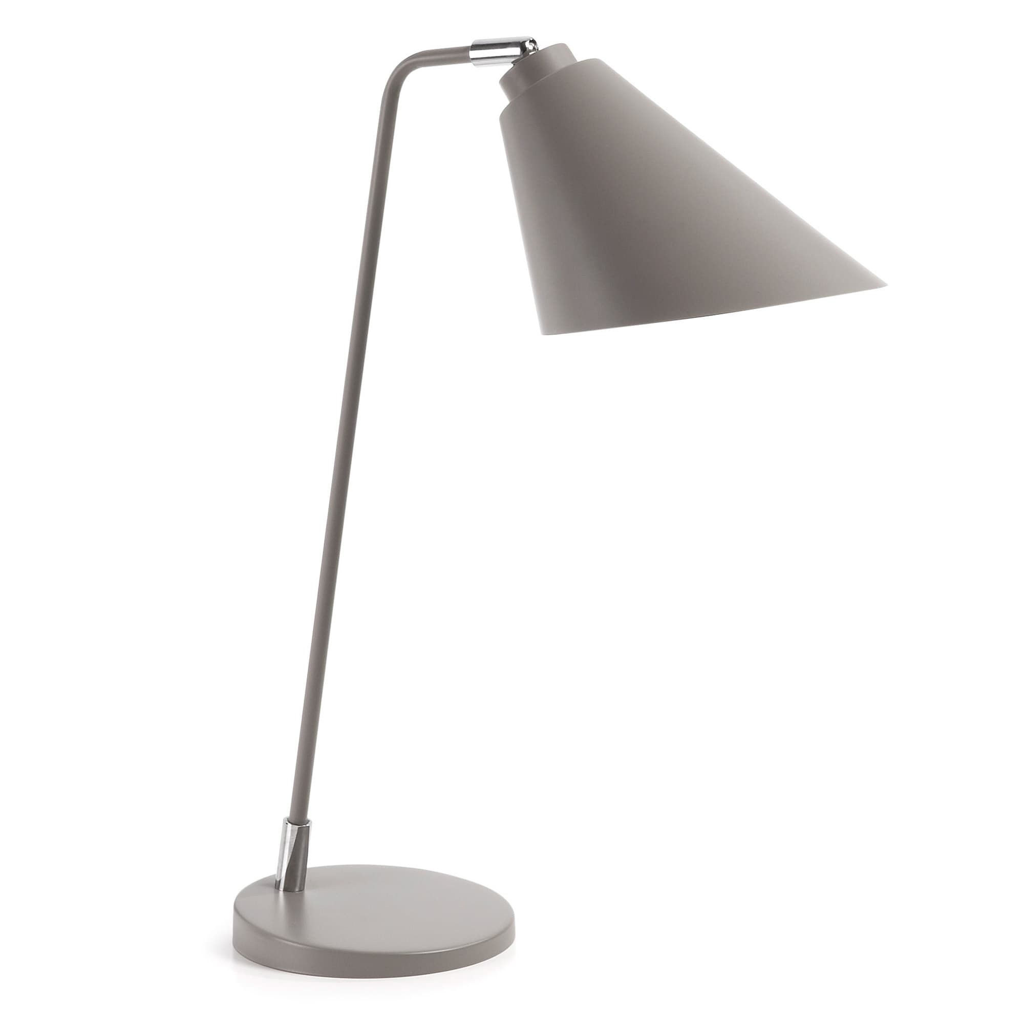 KAVE HOME Priti bordslampa - grå metall