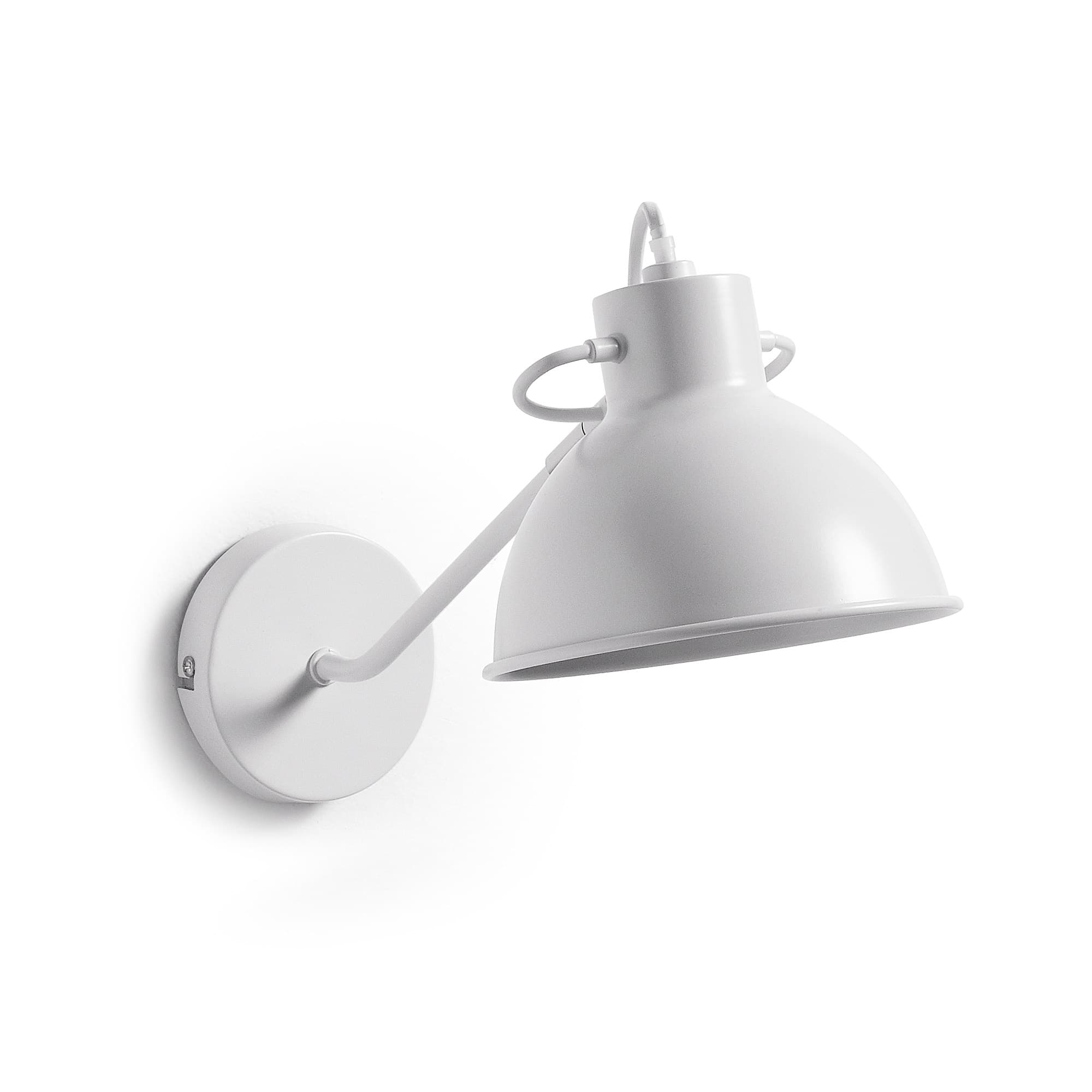 KAVE HOME Offelis vägglampa - vit stål