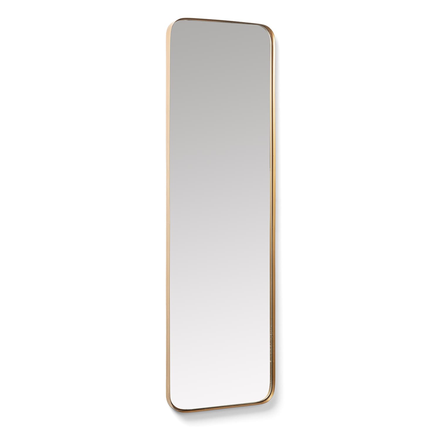 KAVE HOME Marcus Väggspegel - Spegelglas och Guldmetall (100 x 30 cm)
