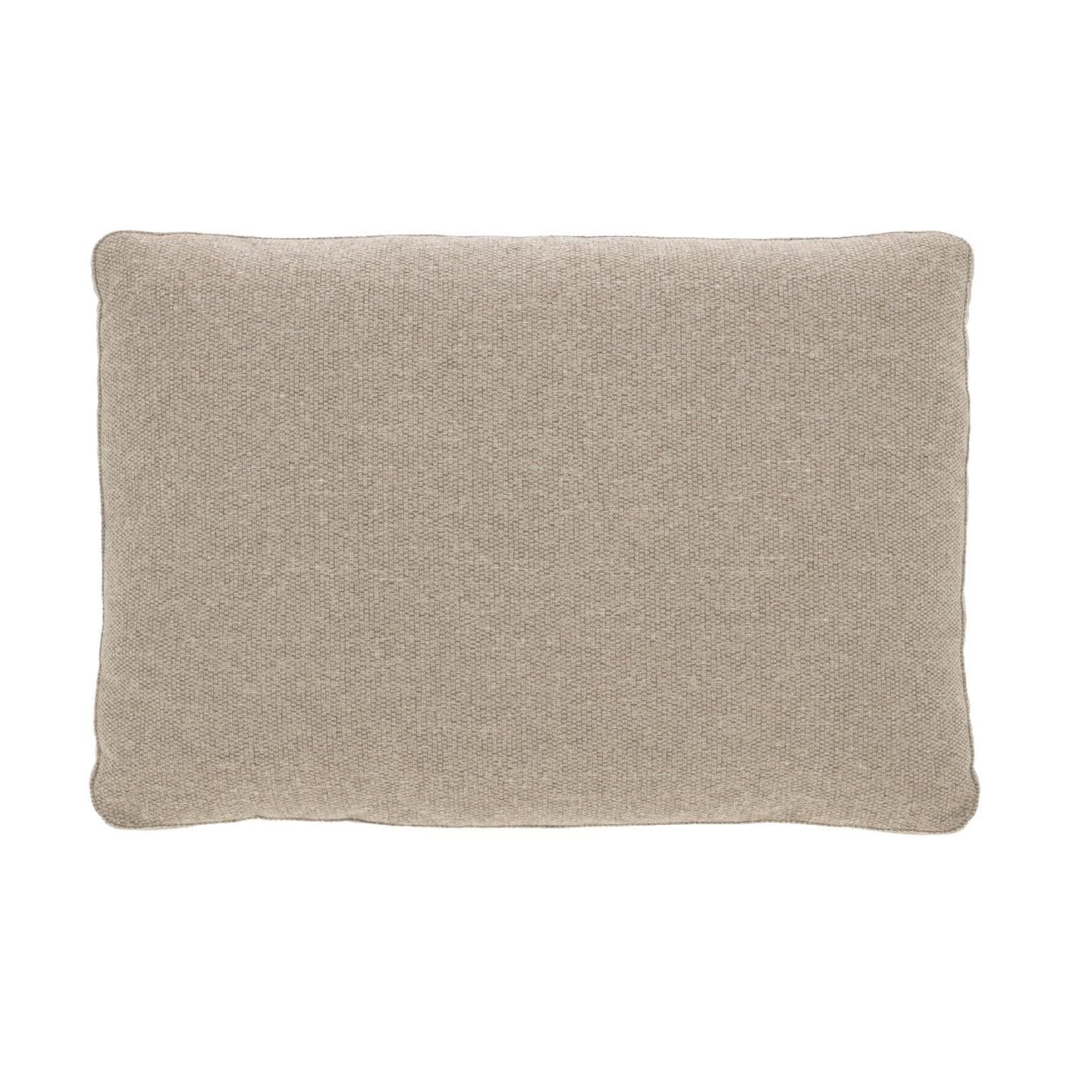 KAVE HOME Blockkudde - beige tyg (40x60)