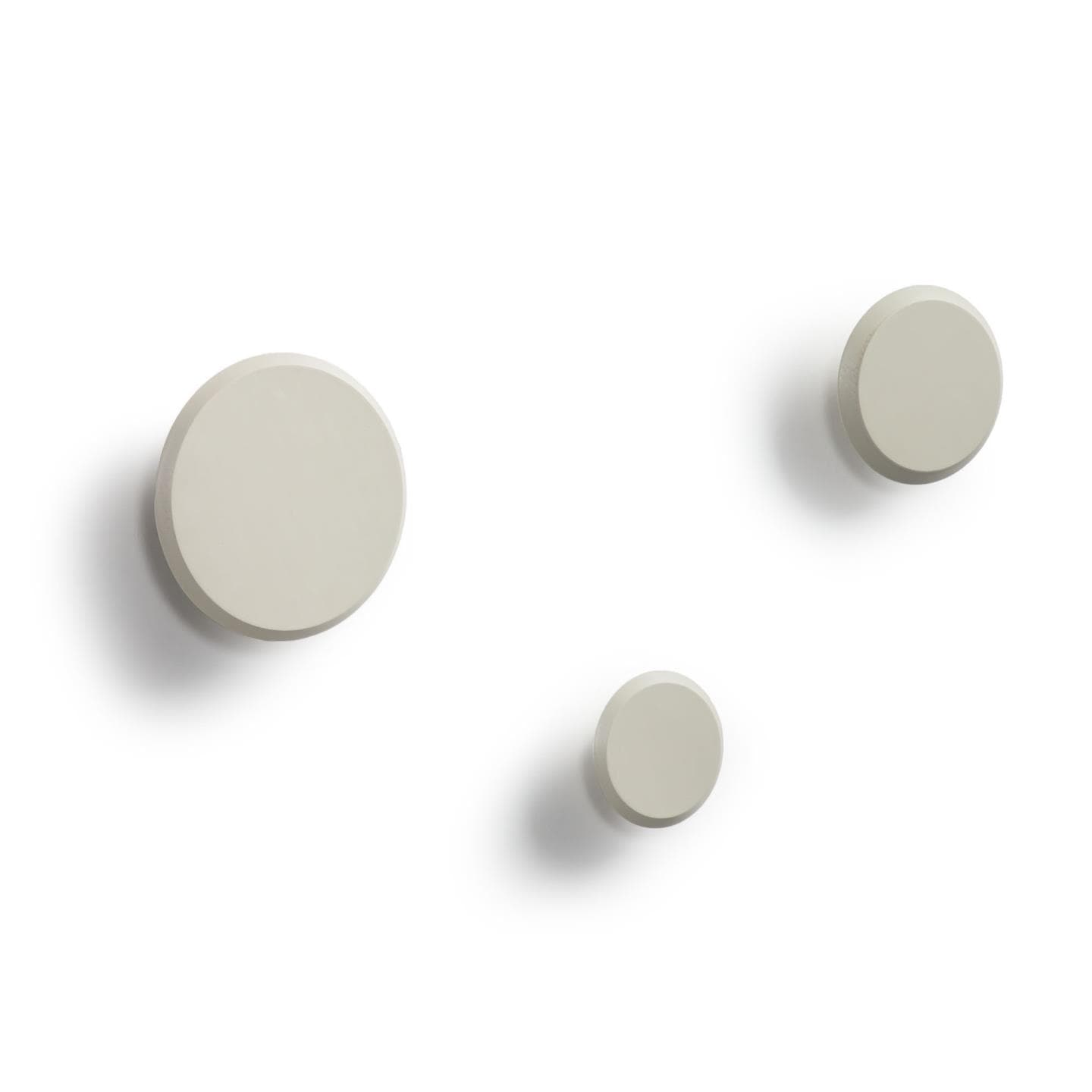 KAVE HOME Nadua krok - beige bokträ (set med 3)