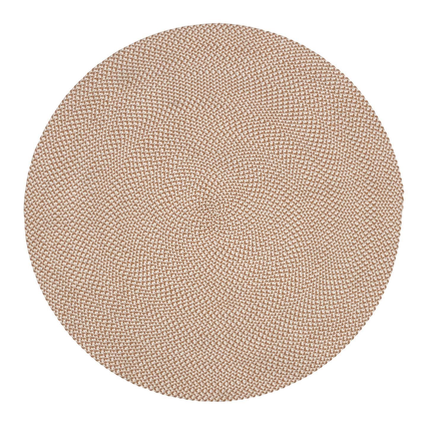 KAVE HOME Rodhe matta, rund - beige 100% PET (Ø150)