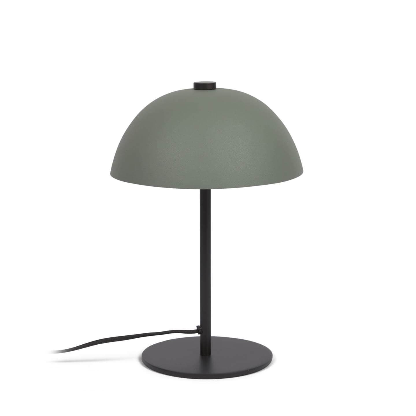 KAVE HOME Aleyla bordslampa - grön och svart metall
