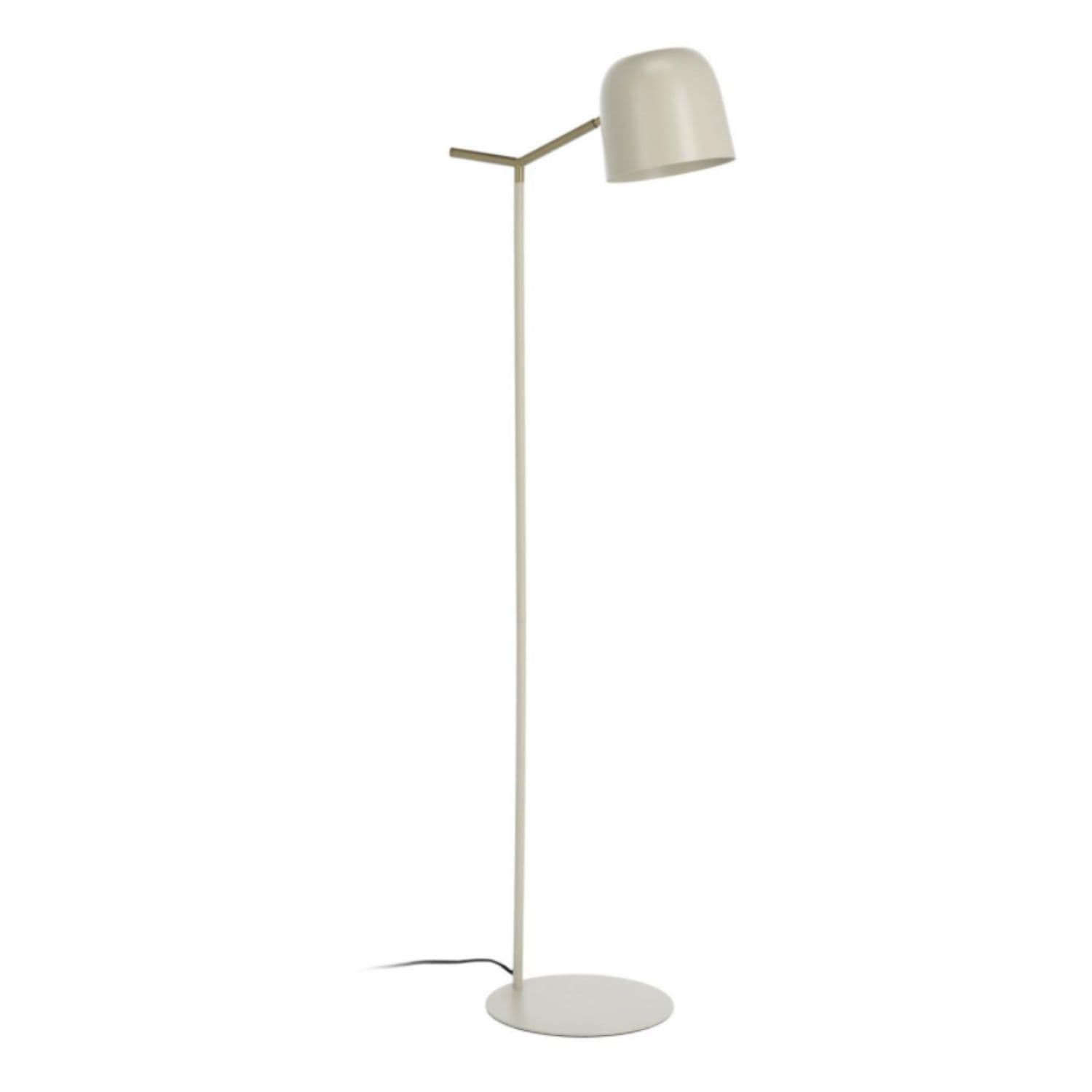 KAVE HOME Alish golvlampa - beige metall