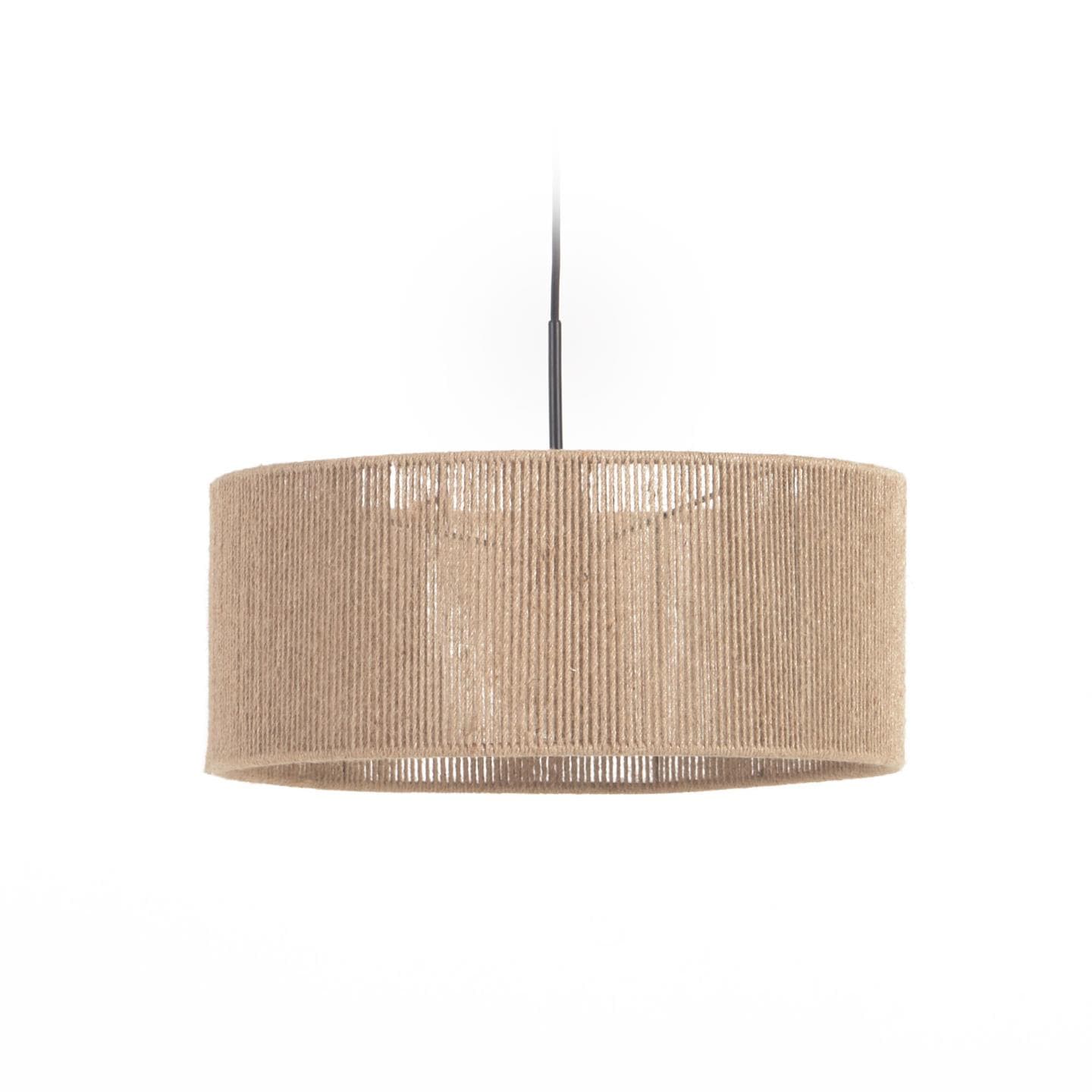 KAVE HOME Crista ljus nyans i jute med naturlig finish Ø: 47 cm