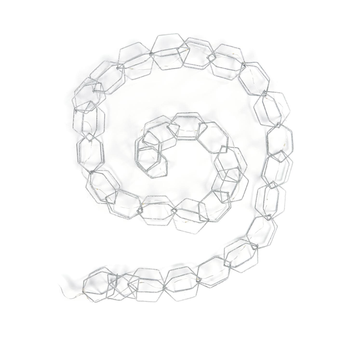 KAVE HOME Narel fairy light i grått 1,9m