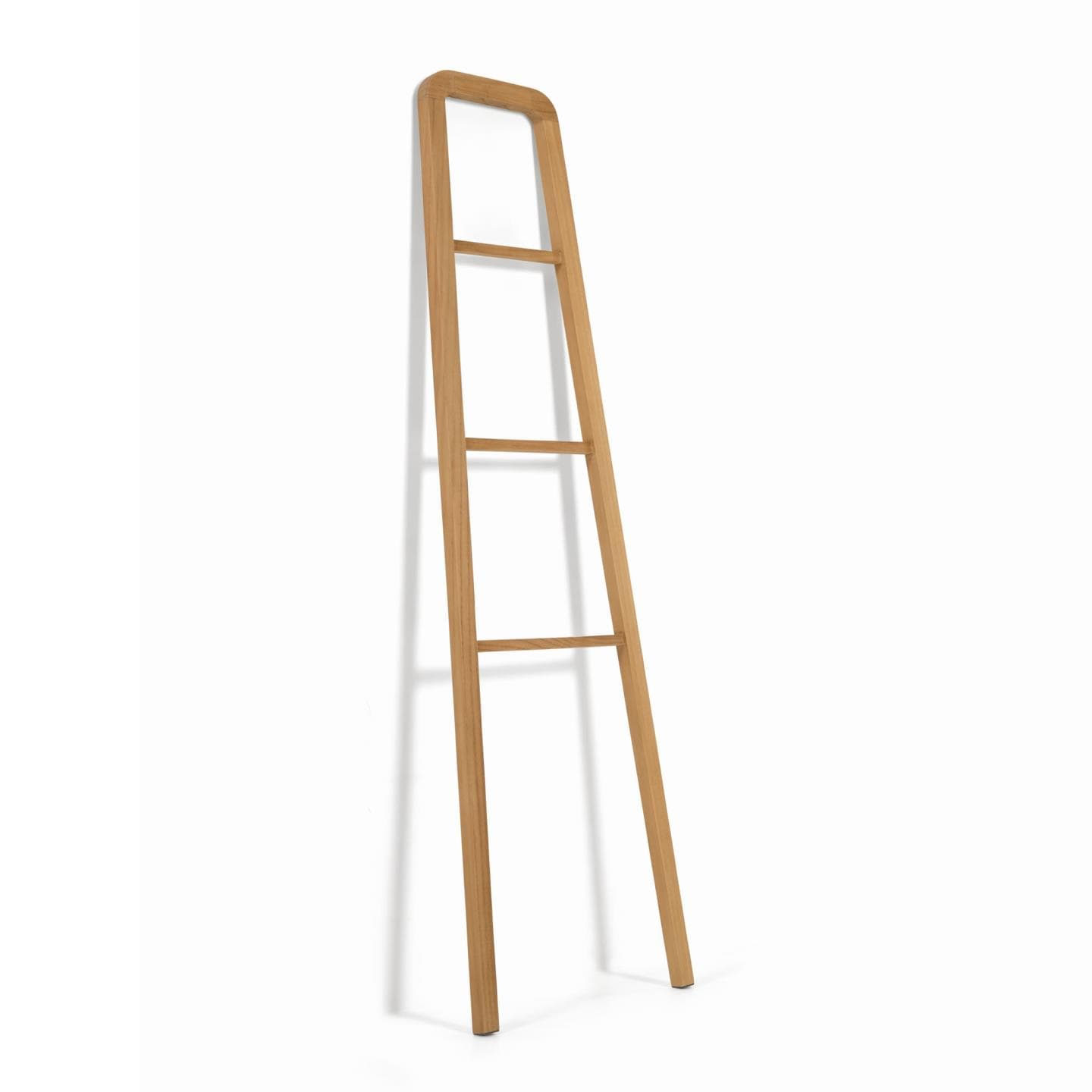 KAVE HOME Uliana handduksställ - naturlig teak (50x160)