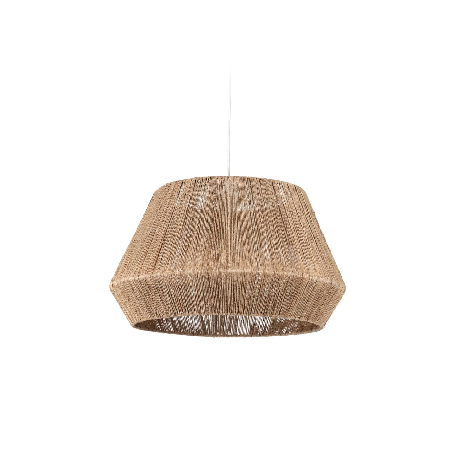 KAVE HOME Crismilda taklampa - naturlig jute (Ø50)
