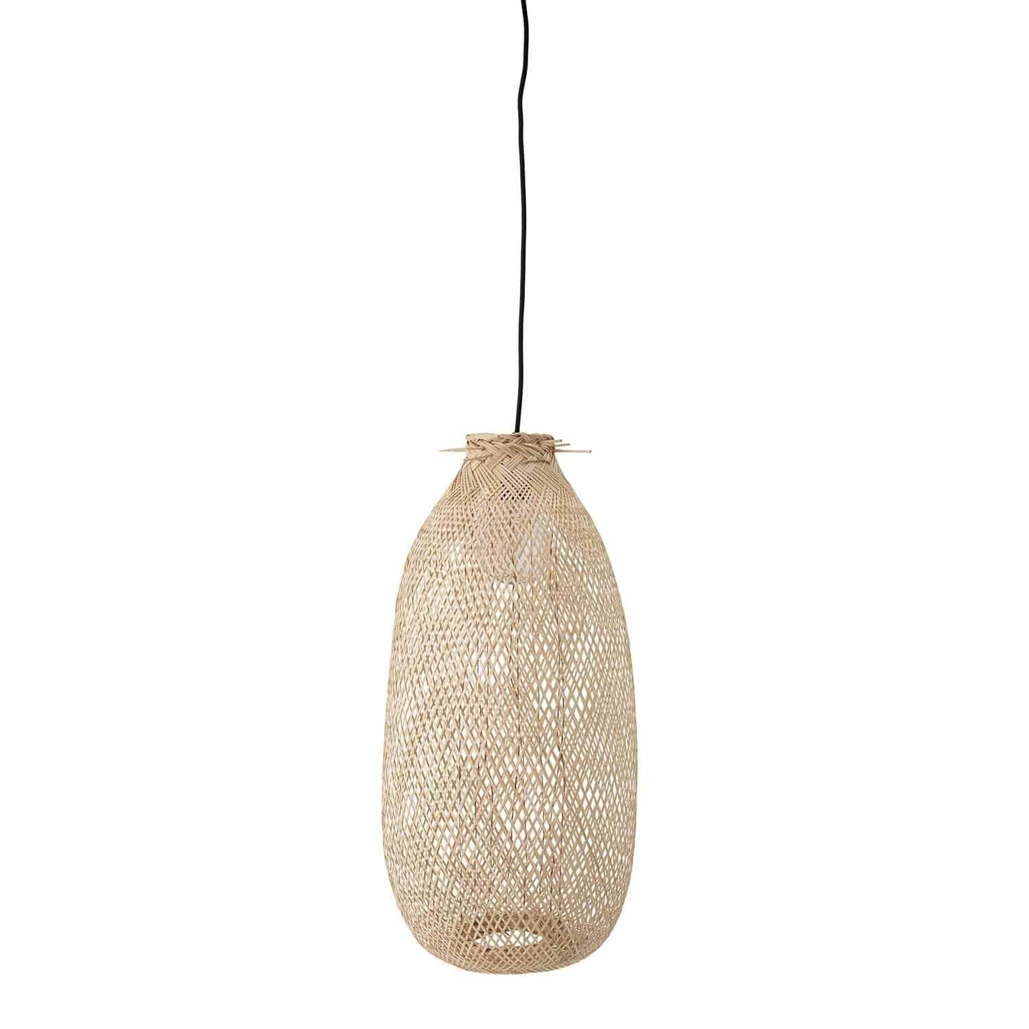 BLOOMINGVILLE Evert taklampa, cylinder - naturlig bambu (Ø 25)