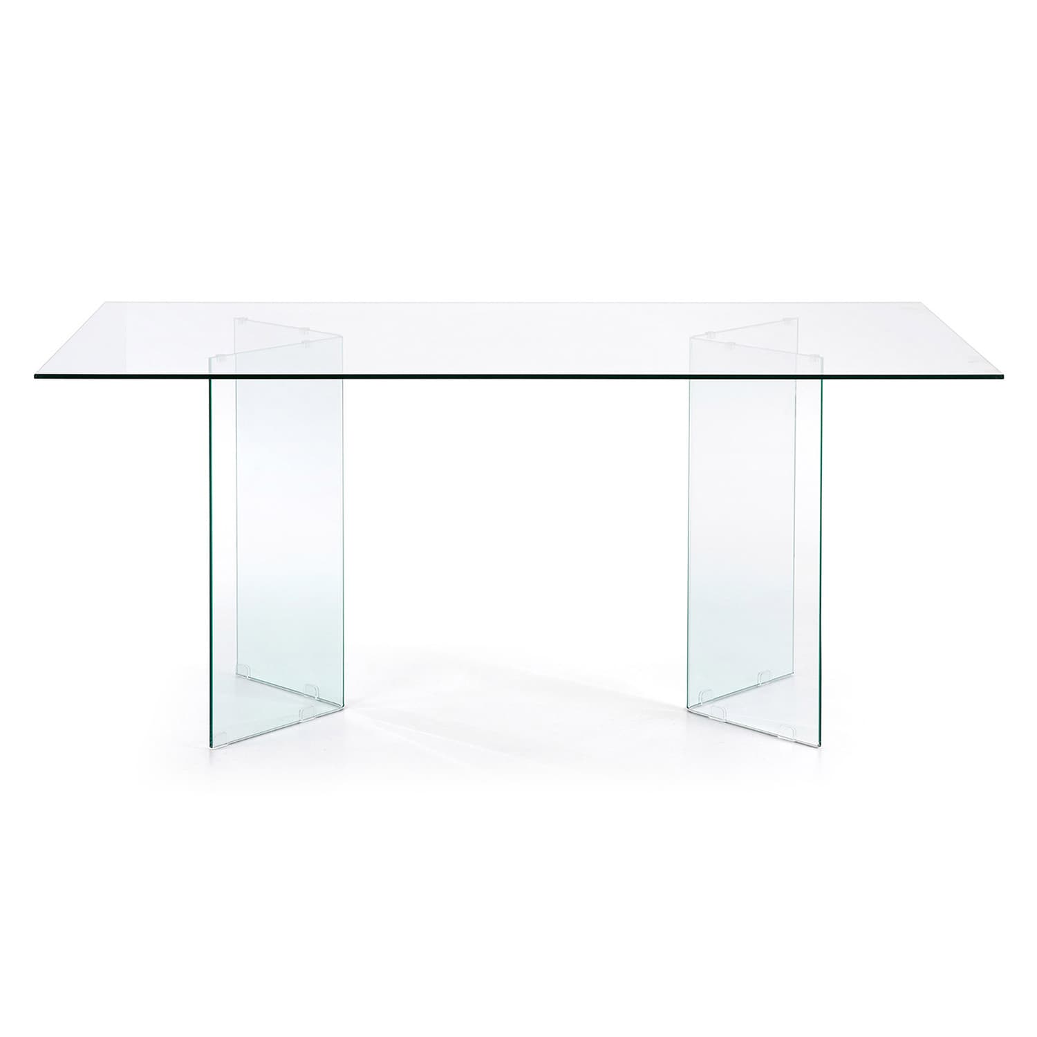 KAVE HOME Burano Matbord - Klarglas (180 x 90 cm)
