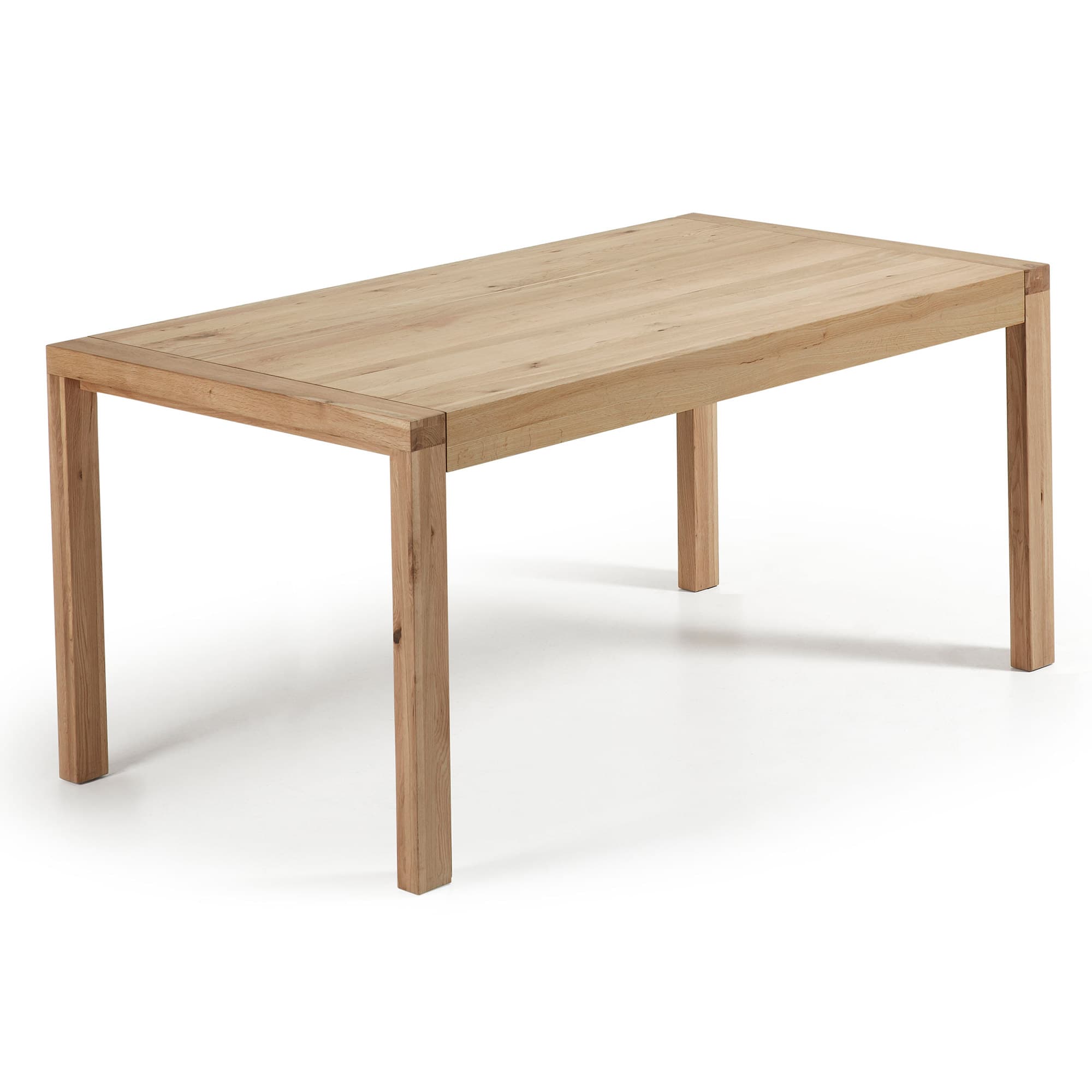 KAVE HOME Vivy Matbord - Ek finér, med Förlängningsskiva (180 (230 cm) x 90 cm)