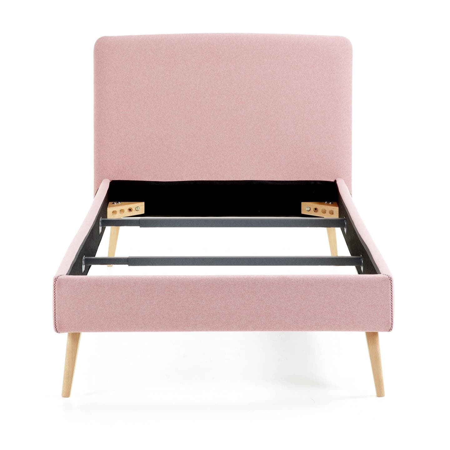 KAVE HOME Dyla sängöverdrag - rosa tyg (för en 90x190cm sängram)