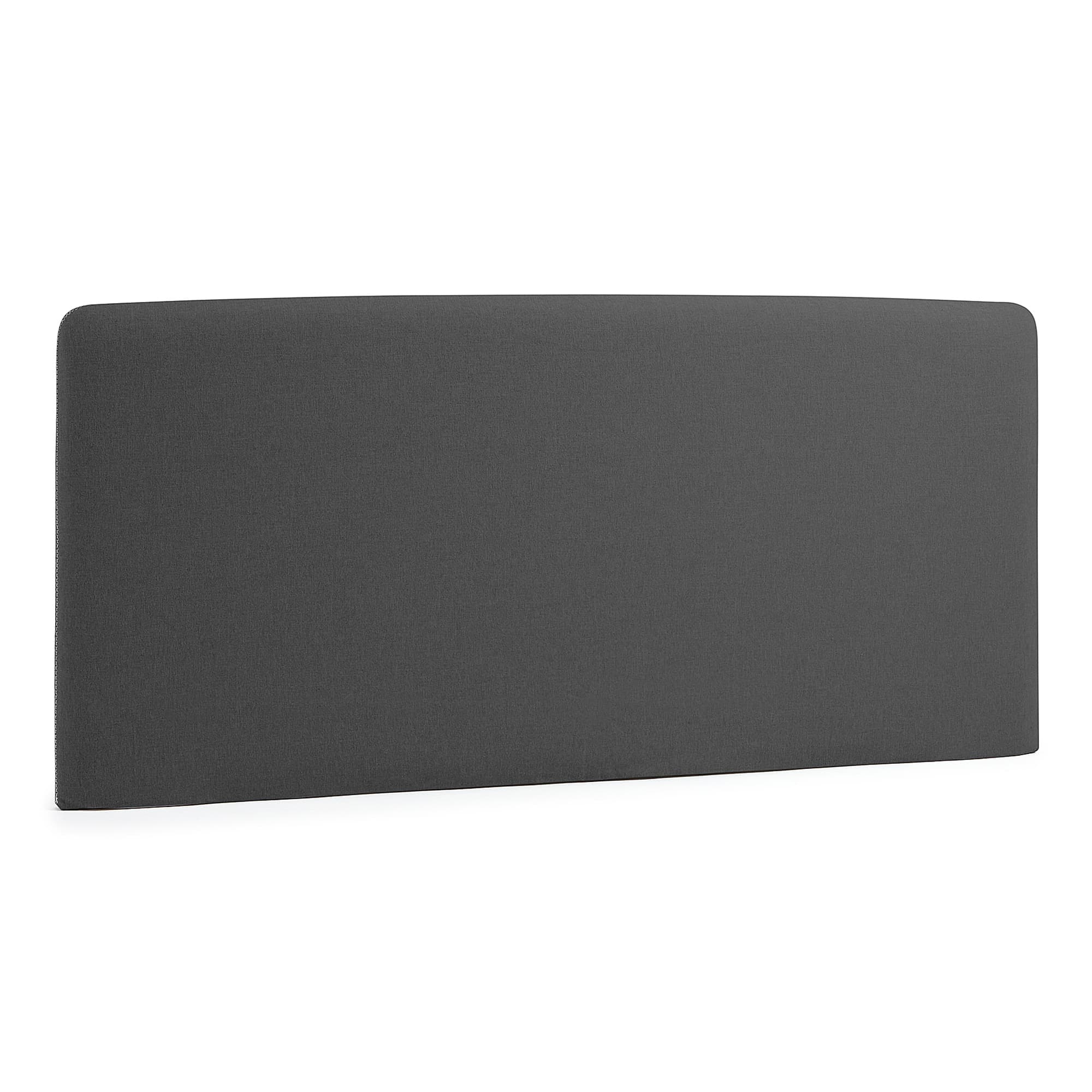 KAVE HOME Dyla överdrag för sänggavel - svart tyg (för 150 cm sängar)