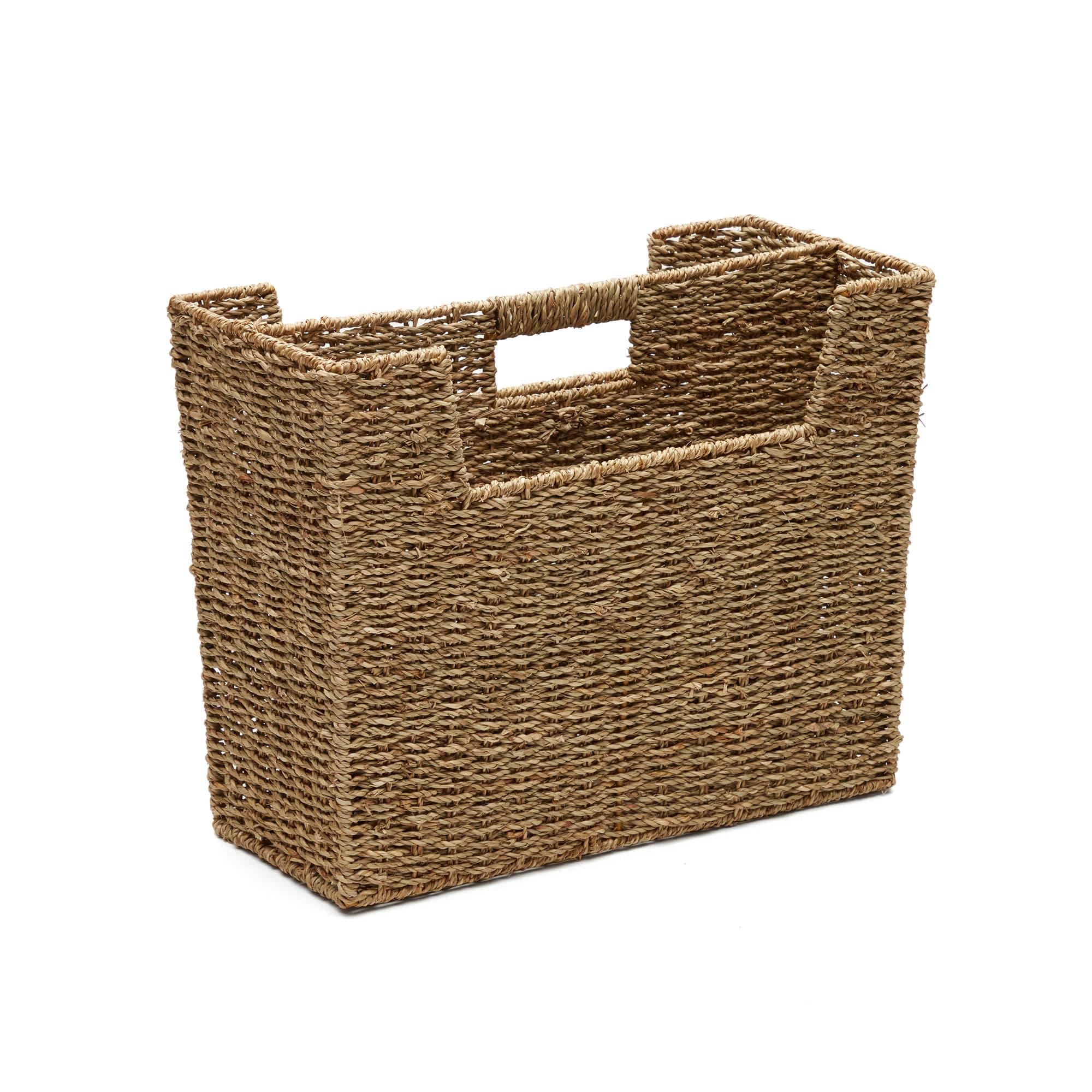KAVE HOME Guixol tidningshållare i naturfiber med naturlig finish