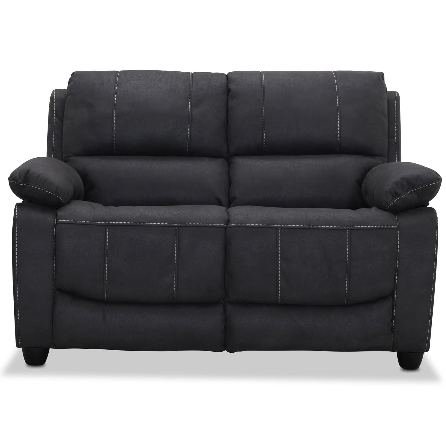 HAGA Texas 2-sits Soffa - Grå Polyester och Plast