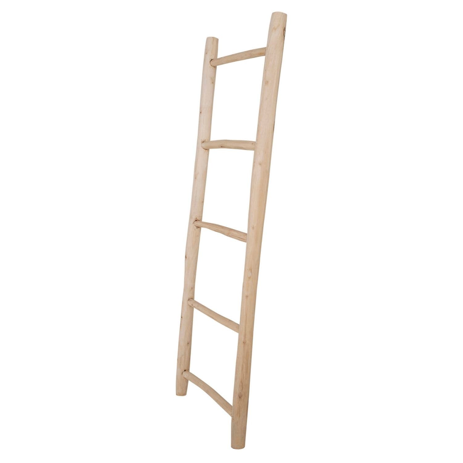 HOUSE NORDIC dekorationsstege - naturlig teak med 5 steg