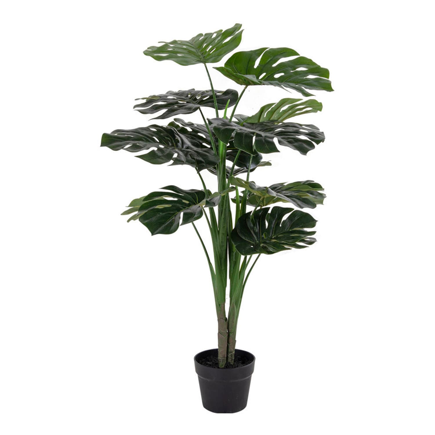 HOUSE NORDIC kunstig Monstera-växt - grön plast (H: 90)