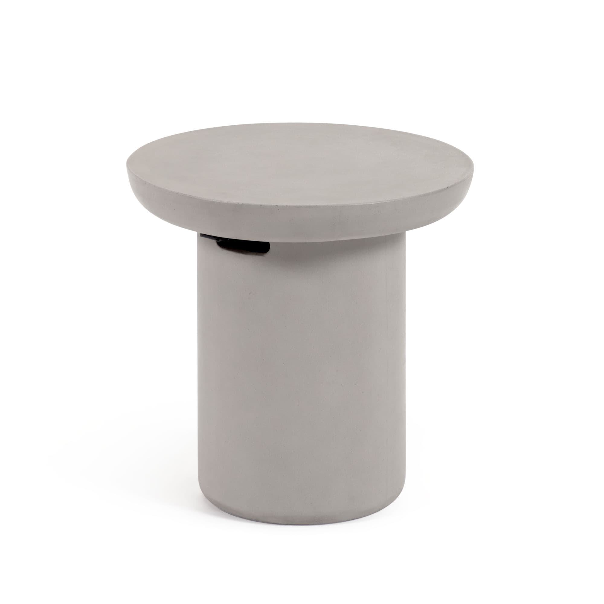 KAVE HOME Taimi runt sidobord utomhus i betong Ø: 50 cm