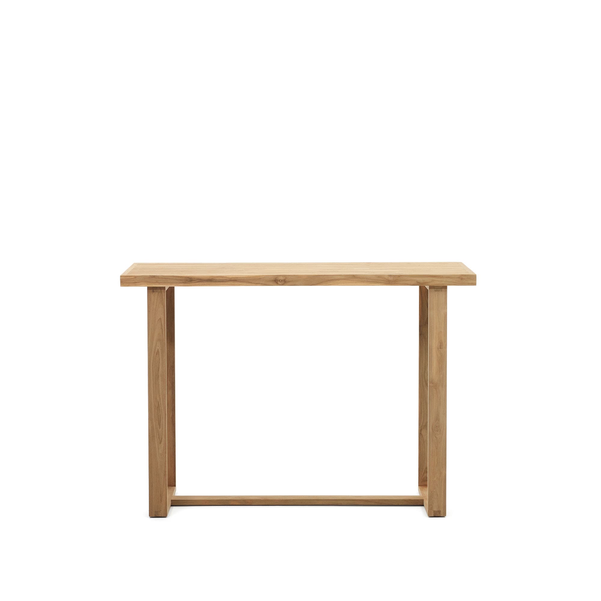 KAVE HOME Canadell utomhusbarbord, rektangulärt - naturligt återvunnet teak (140x70)