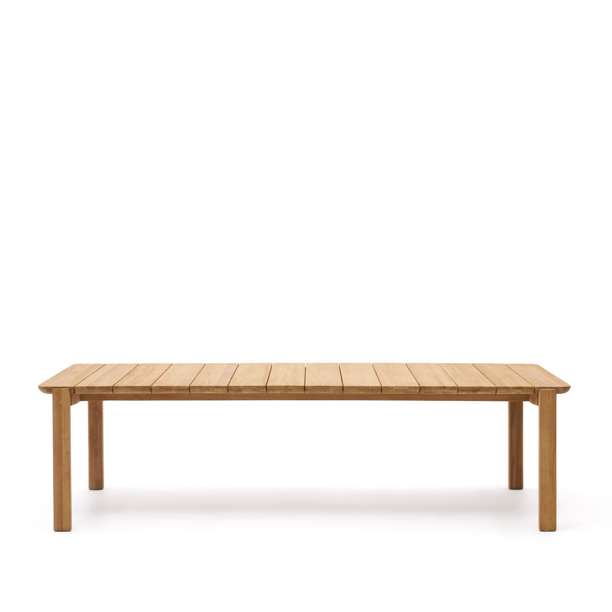 KAVE HOME Icaro bord av massivt teak, 220 x 102 cm, FSC 100%.