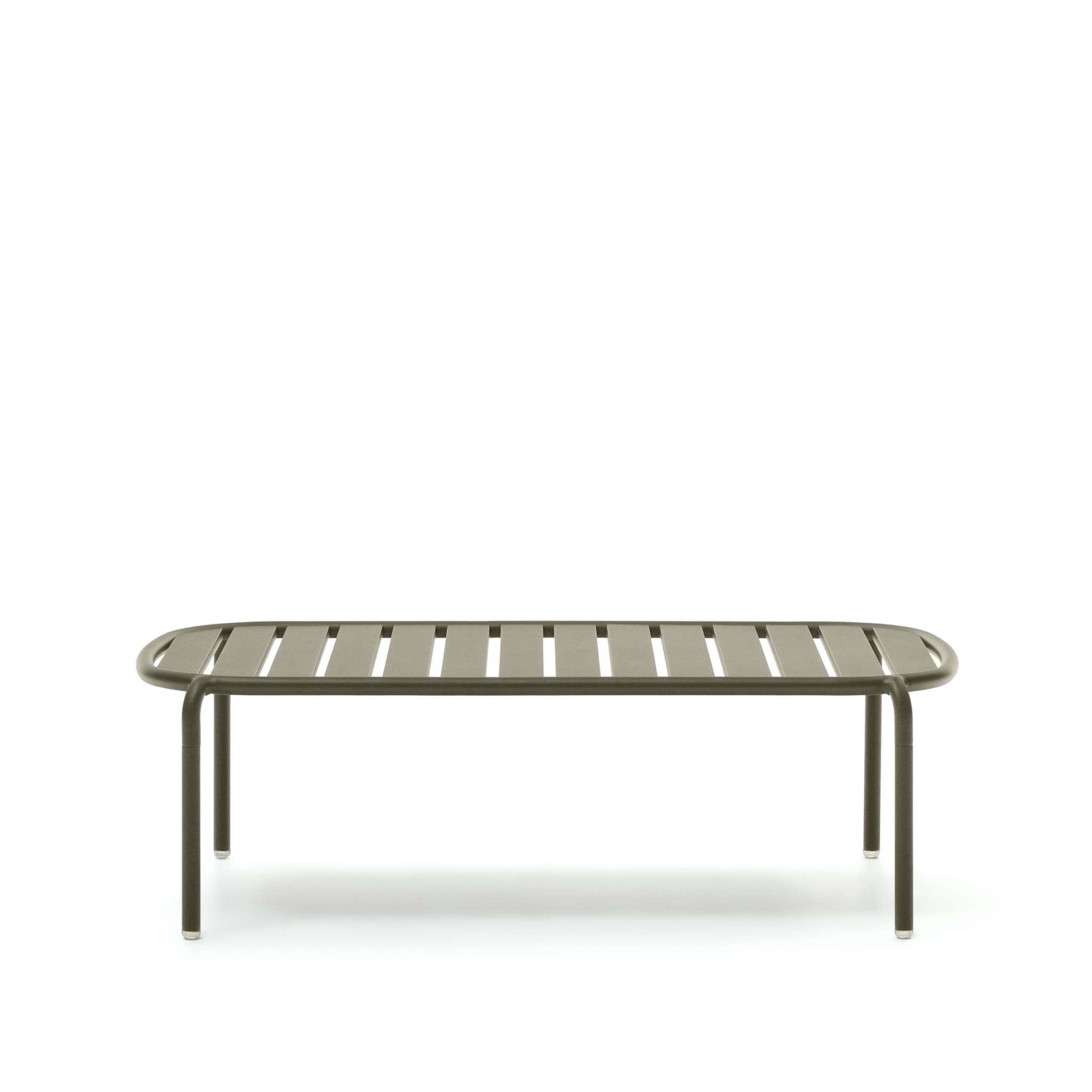 KAVE HOME Joncols trädgårdsbord, rektangulärt - grönt aluminium (113x65)