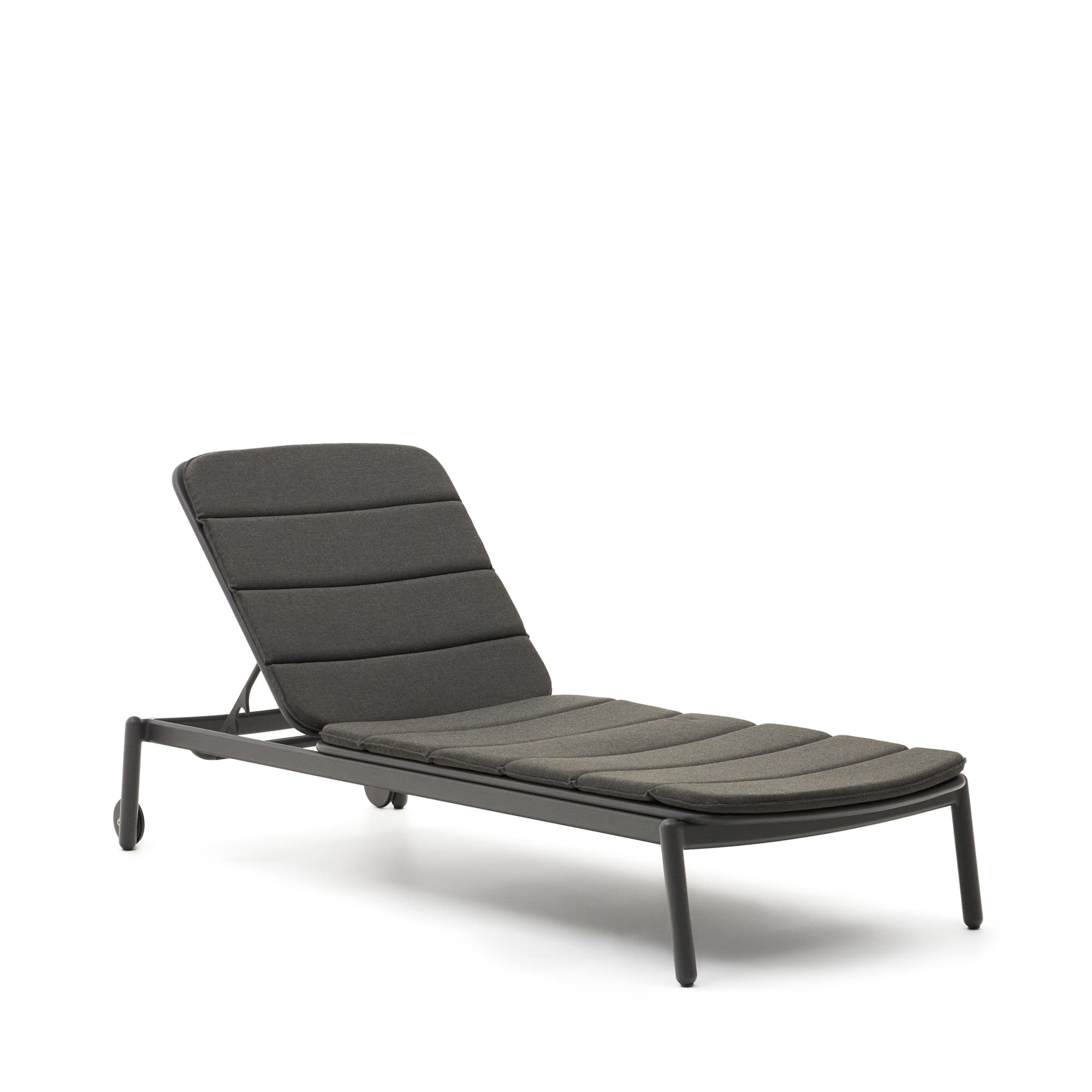 KAVE HOME Marcona solstol i aluminium med svart finish