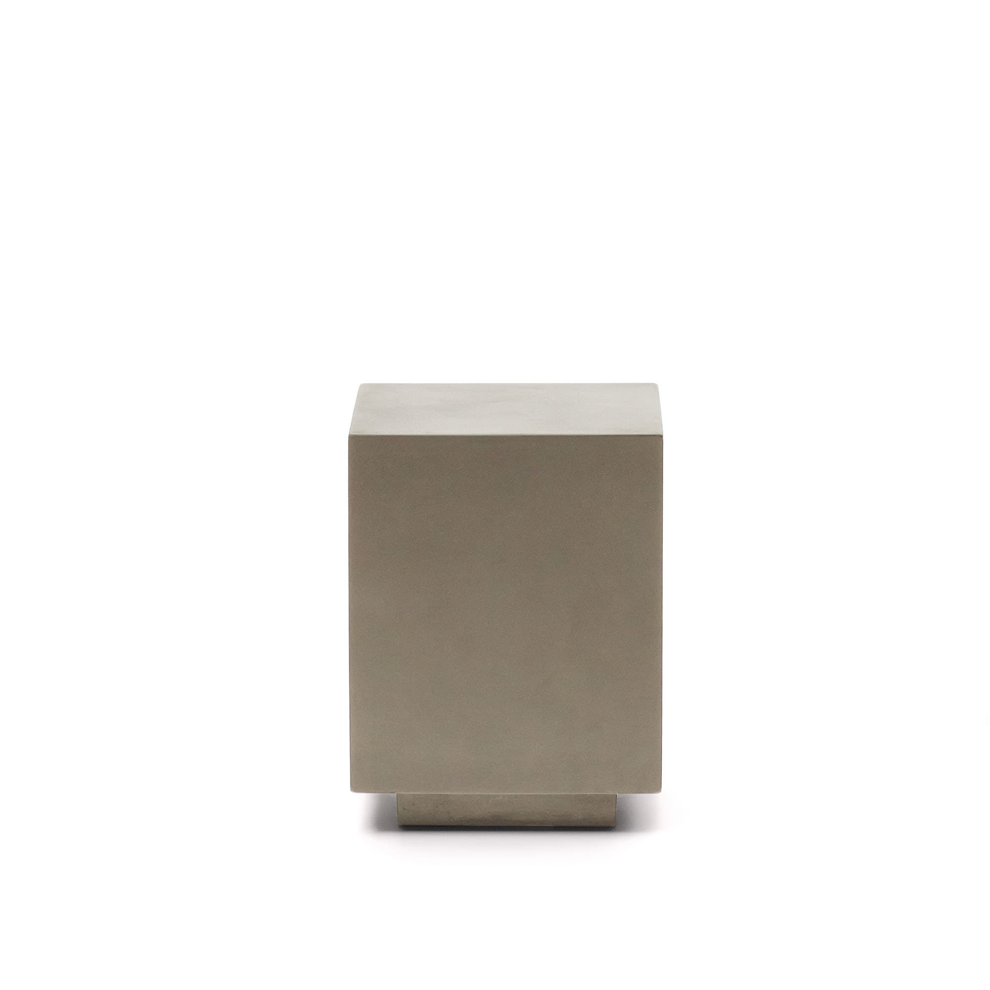 KAVE HOME Rustella sidobord i cement, 35 x 35 cm