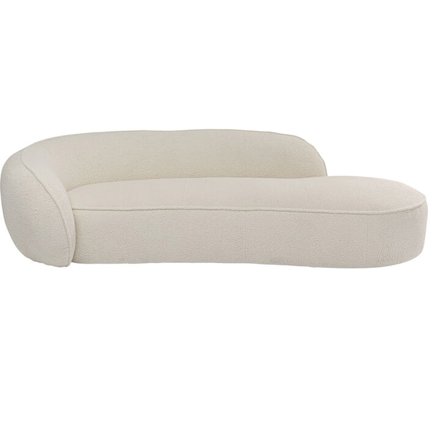 KARE DESIGN Recamiere Wonder chaiselong - beige polyester och polypropen