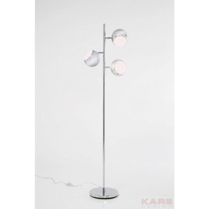 KARE DESIGN Golvlampa, Calotta, Krom