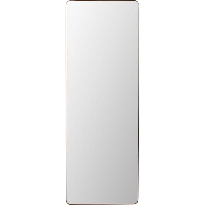 KARE DESIGN Simply väggspegel, rektangulär - spegelglas och mässingsstål (60x180)