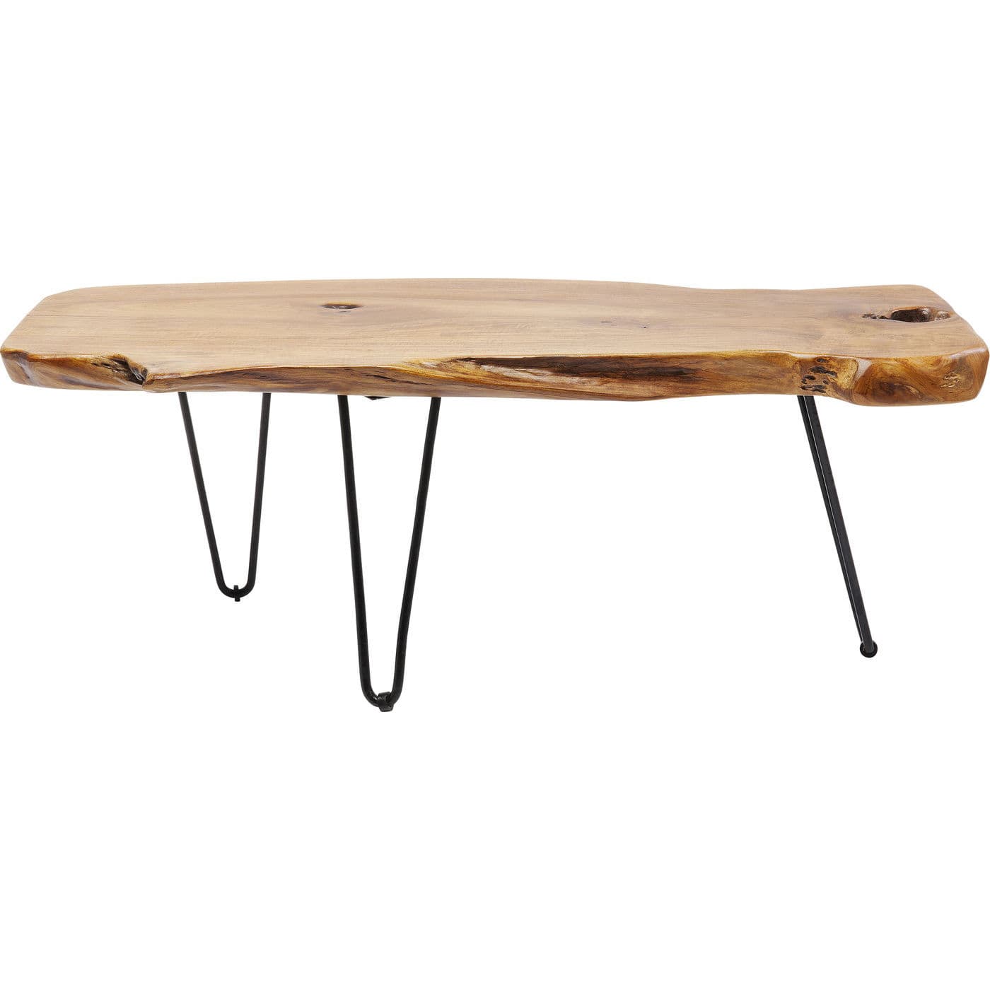 KARE DESIGN Aspen soffbord - naturlig teak / stål (106x41)