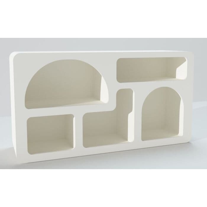 KARE DESIGN Paco vägghylla, rektangulär - vit MDF (140x75)
