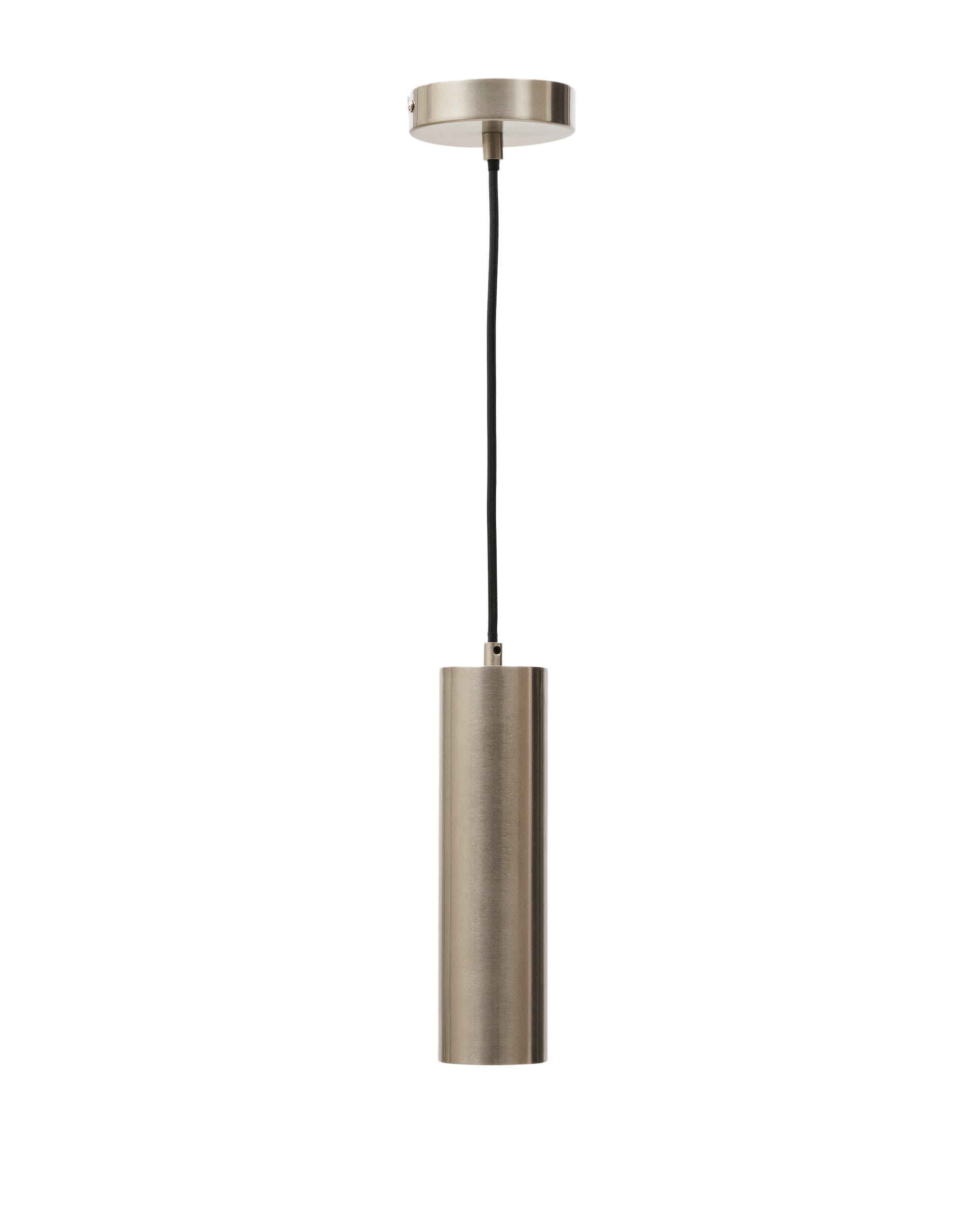 KAVE HOME Andia taklampa i aluminium med borstad silverlackerad finish