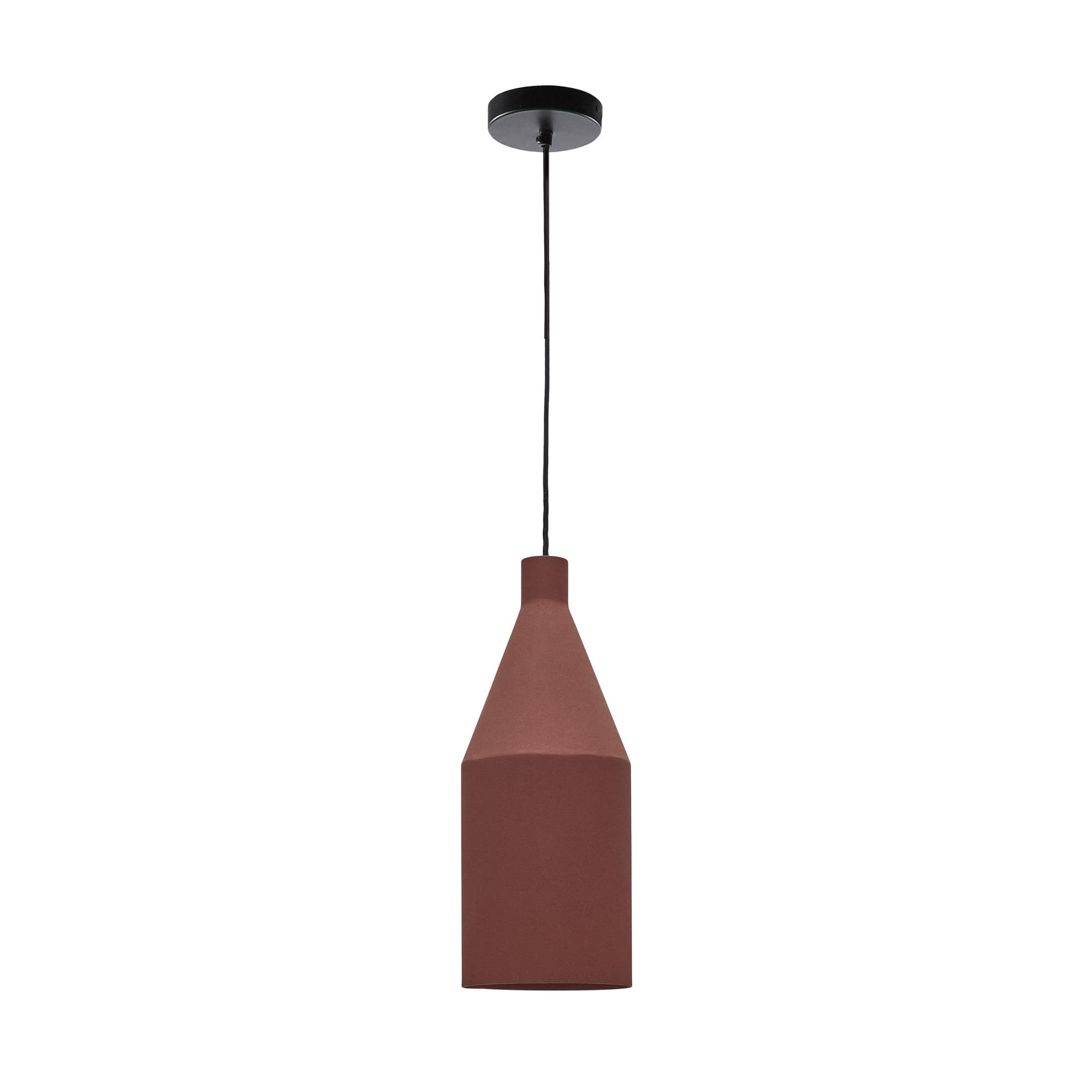 KAVE HOME Peralta taklampa, rund - terrakottametall (Ø15)