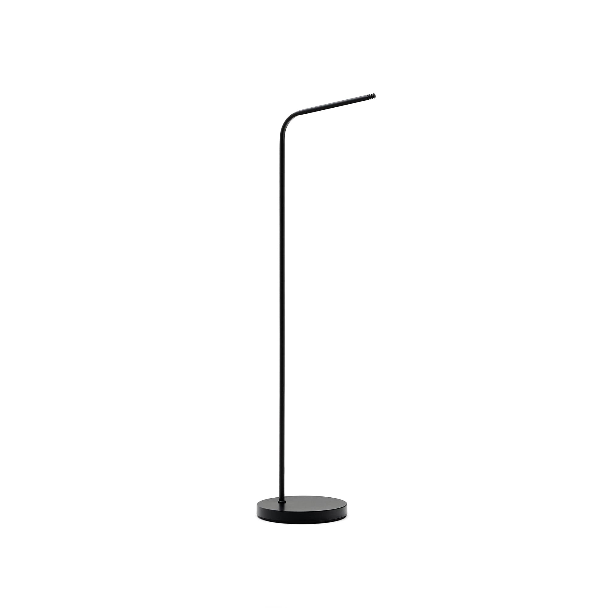 KAVE HOME Nali transportabel lampfot i metall i svartmålad finish